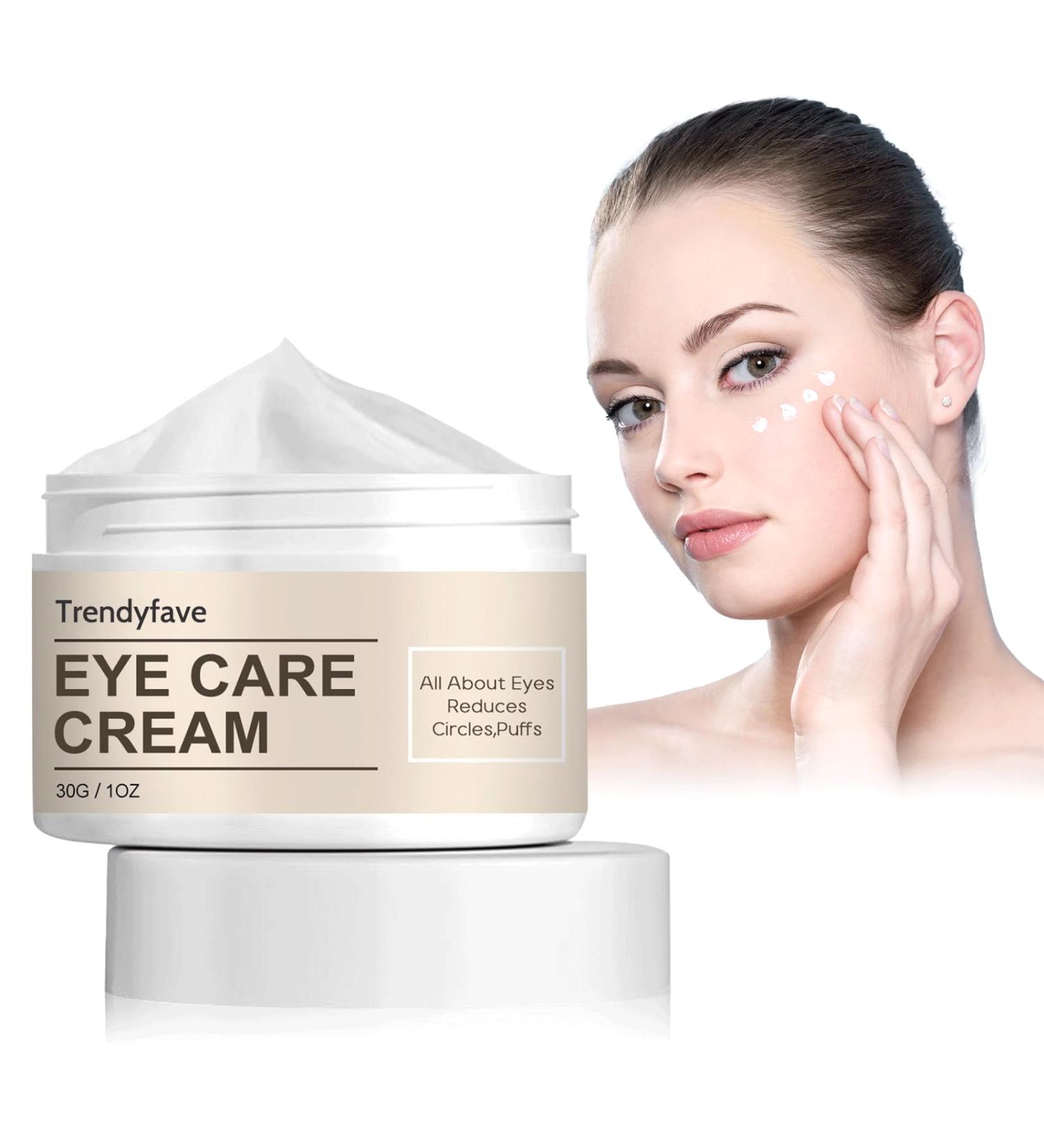 Trendyfave Eye Cream Anti Aging Eye Cream For Dark Circles And Puffy Eyes Moisturising Eye Tightening Cream Under Eye Cream Fade Fine Lines Tight Reduce Eye Bags - Buy Online on GoSupps.com