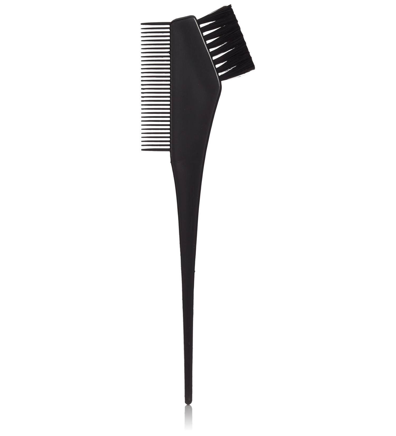 Efalock Professional dye brush black with comb pack of 2 (2x 1 piece)