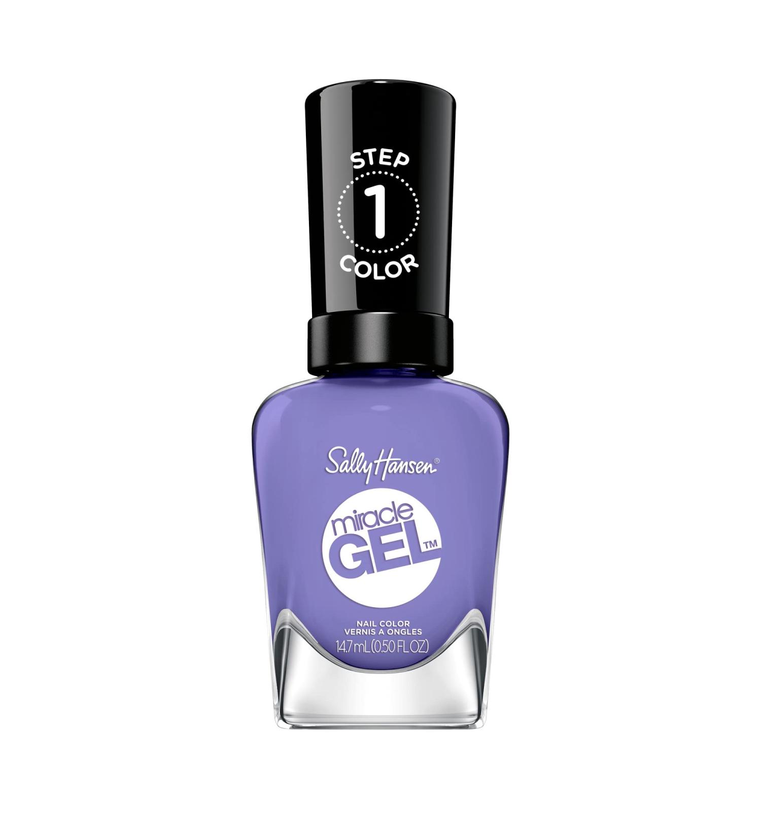 Sally Hansen Miracle Gel Nail Polish Knowledge is Flower 0.5 fl oz - Long Lasting Gel Nail Color - Buy Online on GoSupps.com
