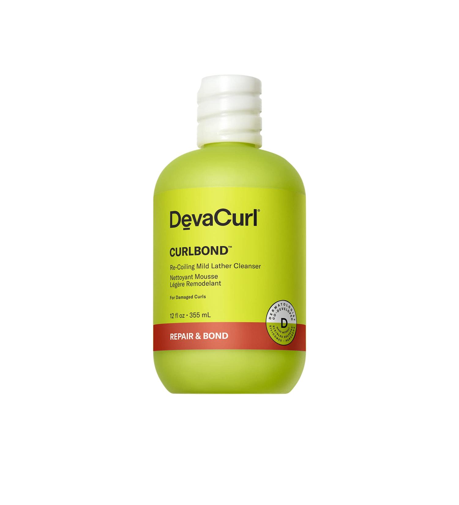 DevaCurl CurlBond Re-Coiling Mild Lather Cleanser - 12oz - Buy Online on GoSupps.com
