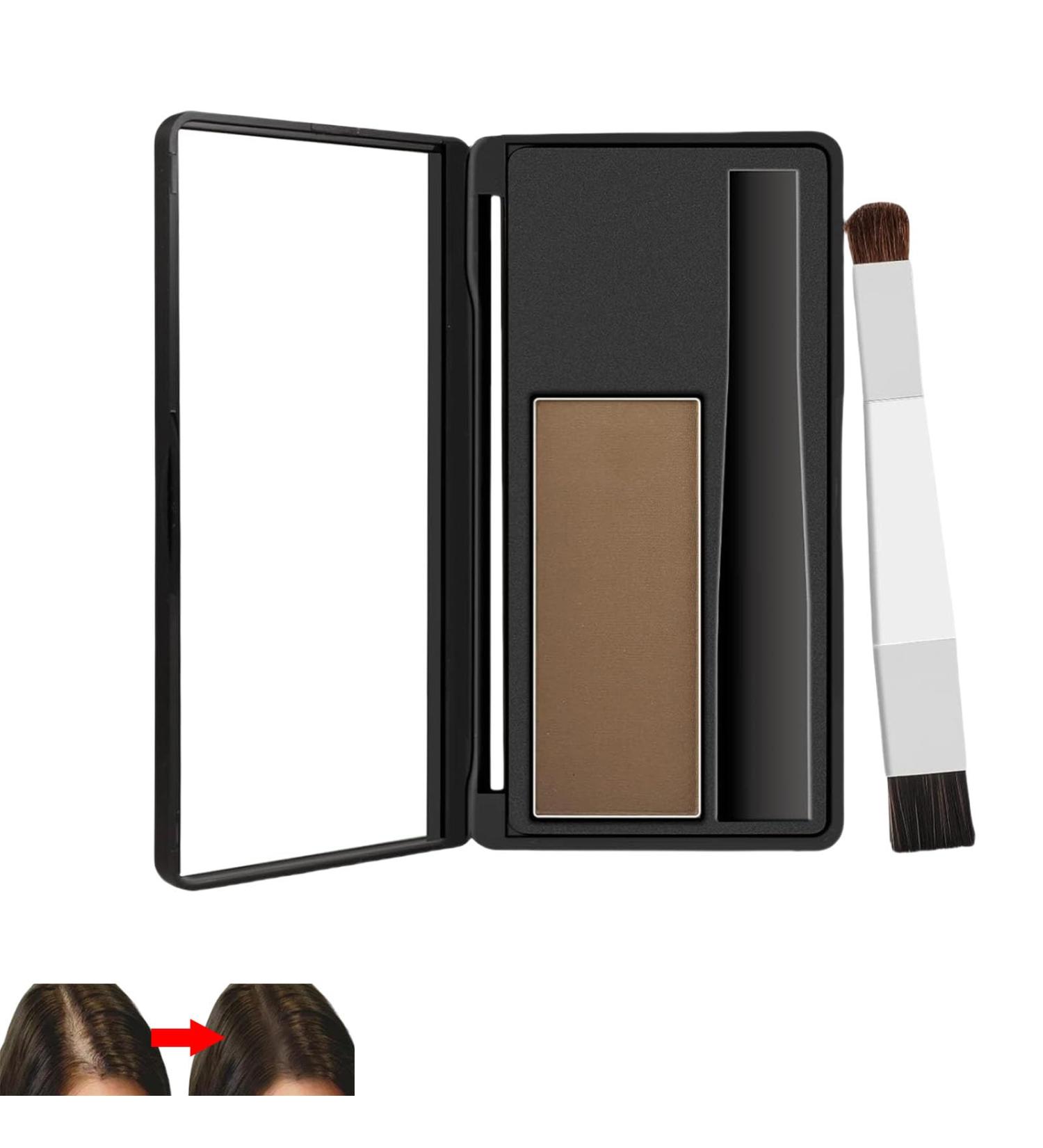 Waterproof and Sweat Resistant Multipurpose Hairline Contour Powder Hair Line Powder Hair Ombre Hairline Powder 8g (Light Brown) - Buy Online on GoSupps.com