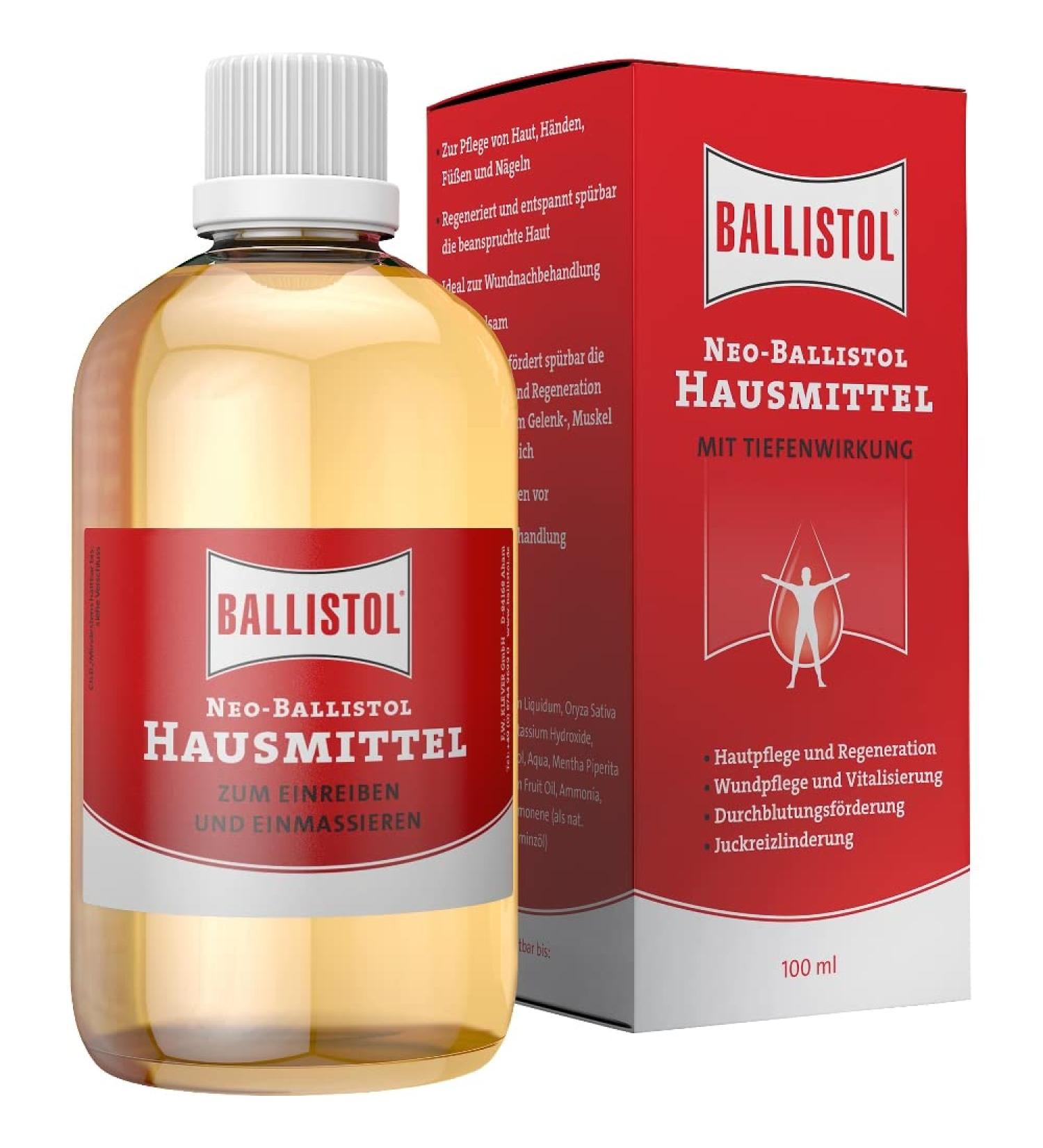Eva Shop Ballistol Neo 100ml - Premium Skin Care & Relaxing Massage Oil | International Shipping | Very Good Test Results - Buy Online on GoSupps.com