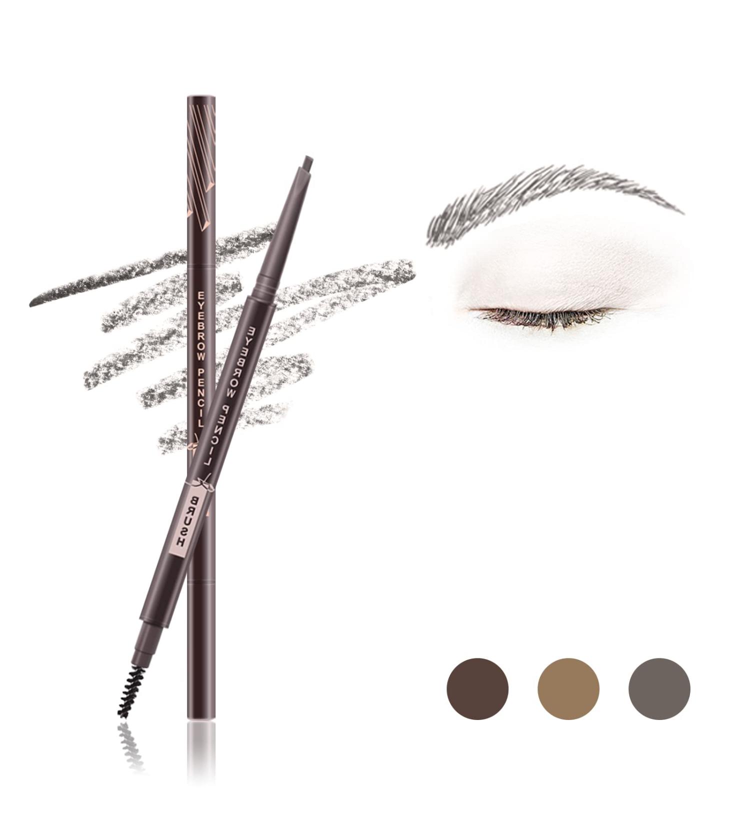 Music Flower Teardrop Tip Eyebrow Pencil - Soft Grey, Long Lasting Dual Ended Brow Pen - Buy Online on GoSupps.com