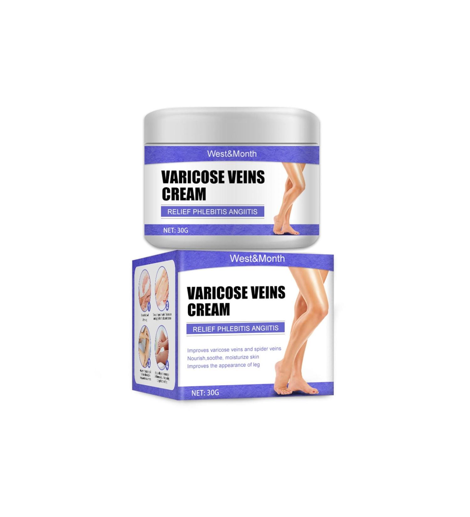 Gel Rafra chissant Pour Varices Sur La Jambe Onguent Veineux Cr me Variqueuse Contre Les Veines D'araign e Am liore L'apparence Des Jambes Et La Circulation Sanguine - Buy Online on GoSupps.com