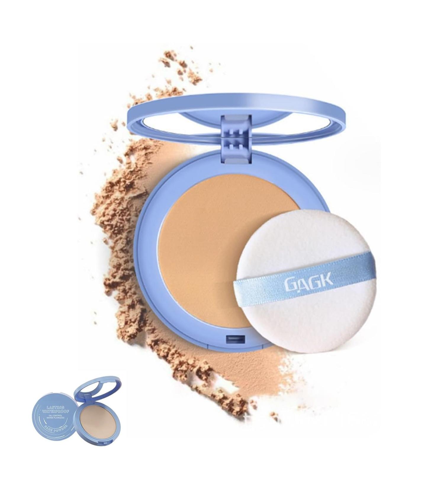Matte Perfection Pressed Powder GAGK Matte Perfection Pressed Powder Gagk Lasting Waterproof Makeup Lightweight Facial Makeup for Soft Focus Finish (#3) - Buy Online on GoSupps.com