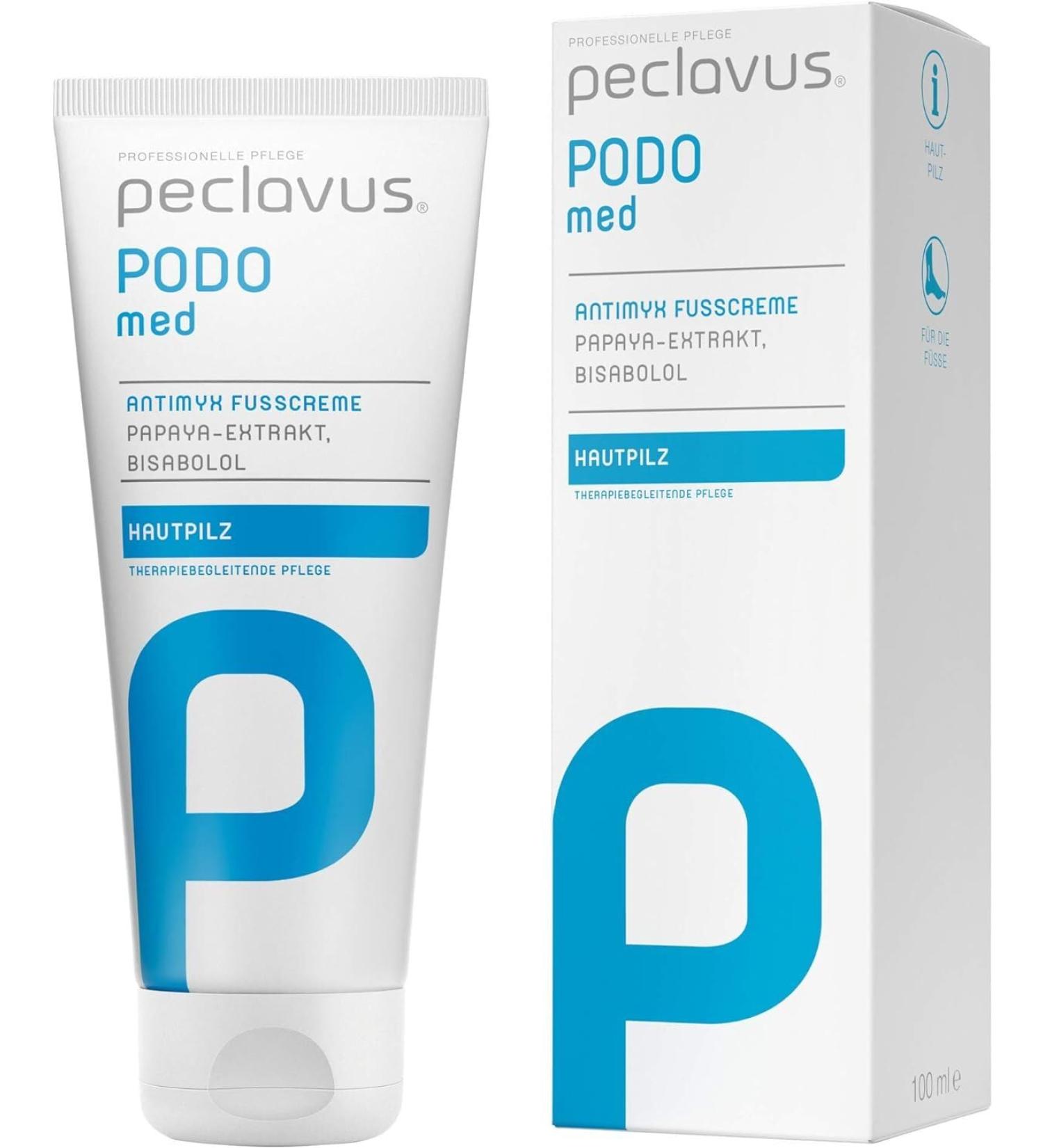 Buy Peclavus Podomed Antimyx Foot Cream 100 ml - Antifungal Foot Care for Healthy Feet | International Shipping Available - Buy Online on GoSupps.com