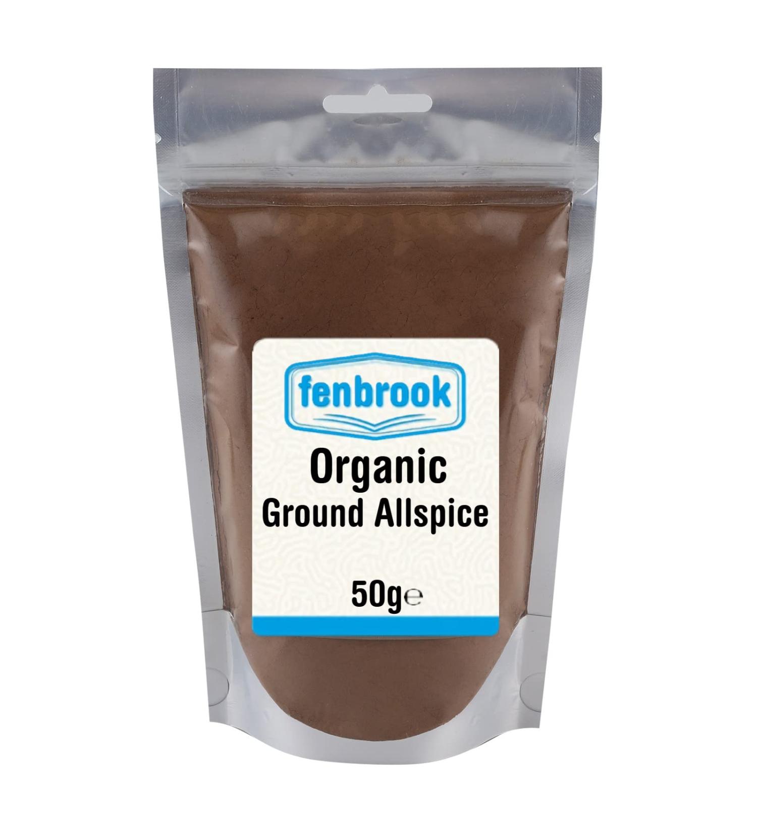 Organic Ground Allspice 50g | Certified Organic by Fenbrook Organic - Buy Online on GoSupps.com