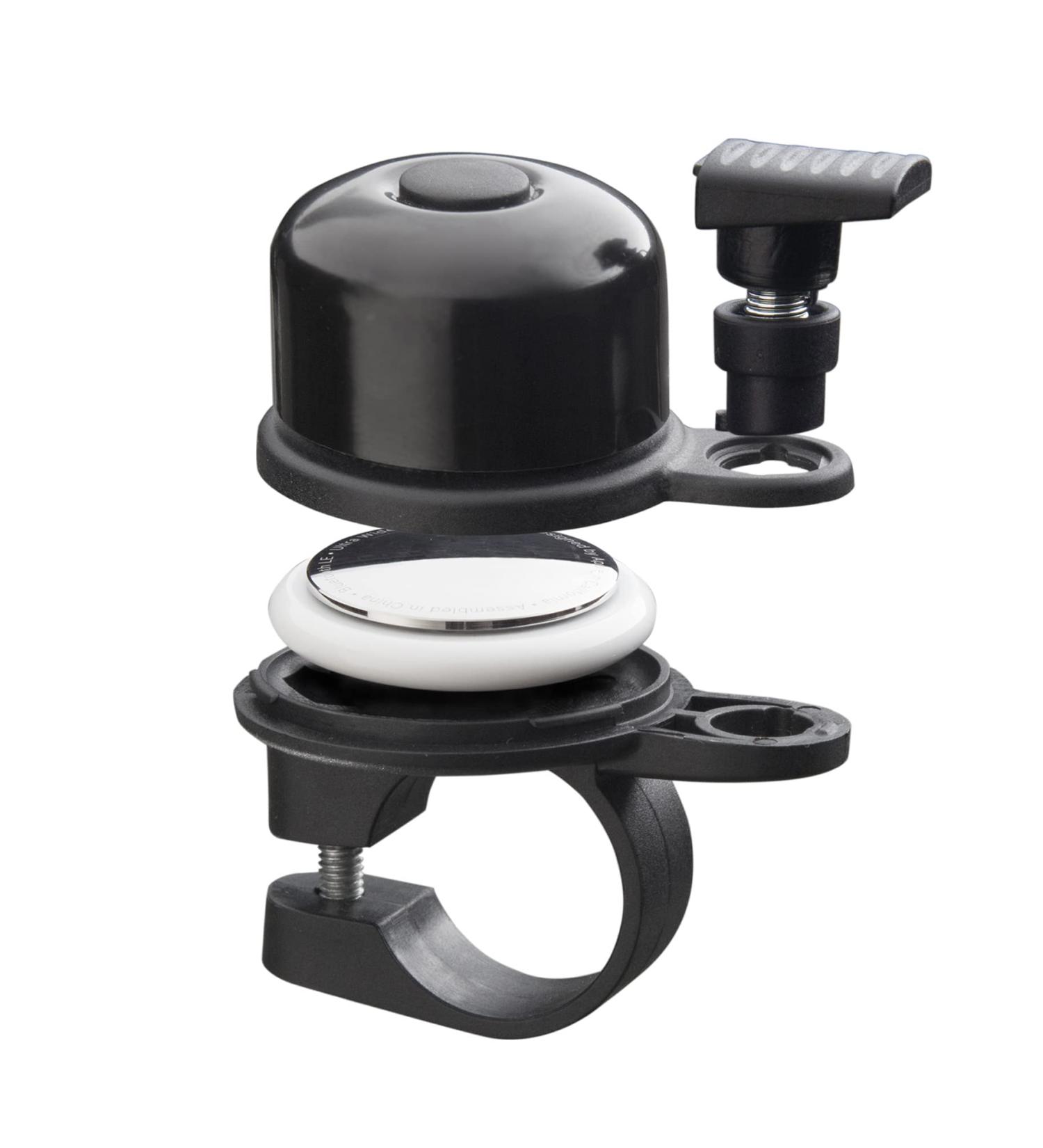 AirBell Bicycle Bell for Apple AirTag | Anti-Theft Holder | Road Approved | 22.2mm Handlebars | Tool Included - Buy Online on GoSupps.com