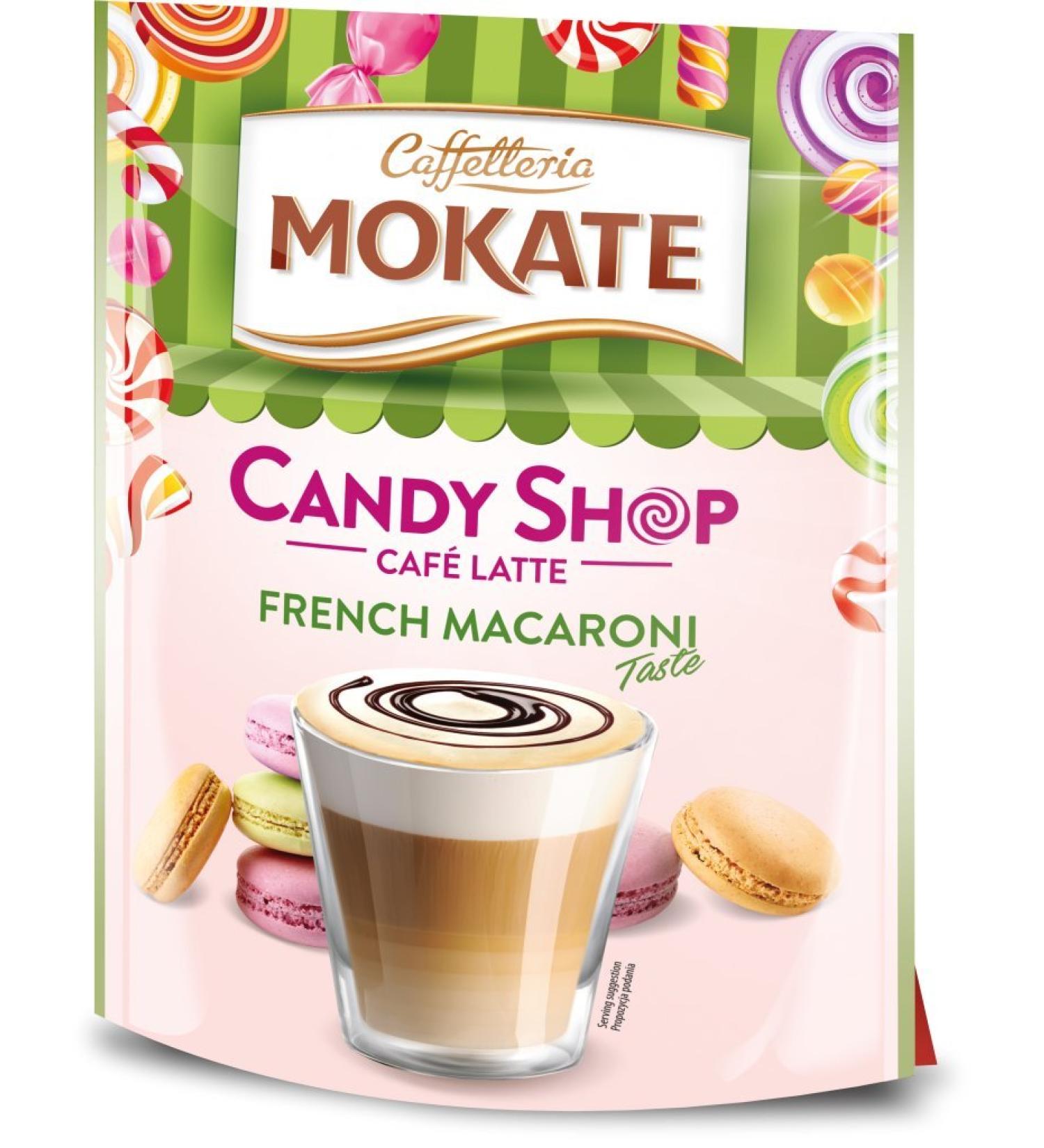 Mokate Candy Shop Cafe Latte 180g (Frech Macaroons)