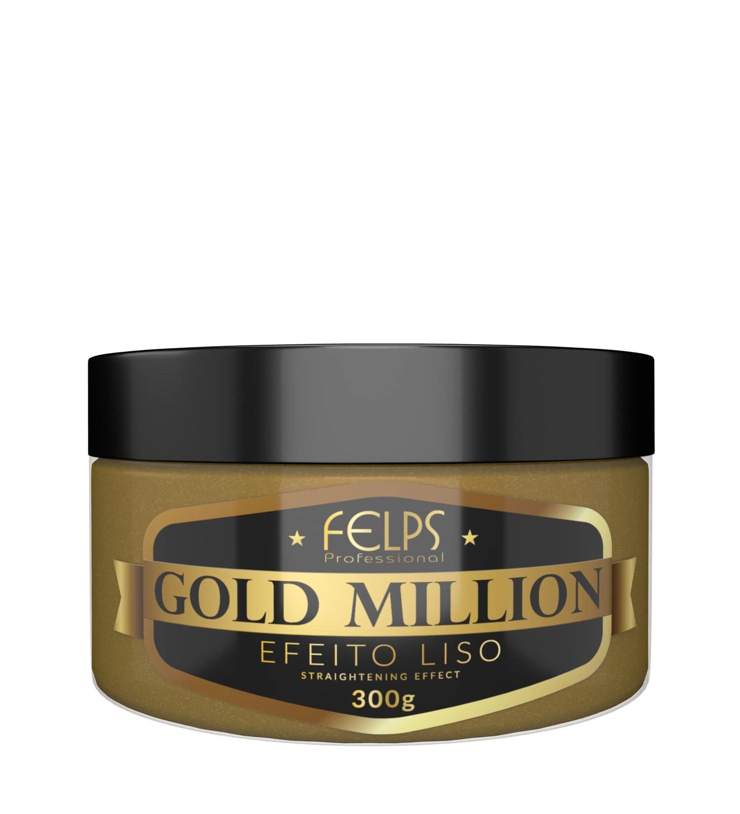 Felps Gold Million Hair Mask (300g) - Luxurious Hair Treatment for Ultimate Shine - Buy Online on GoSupps.com