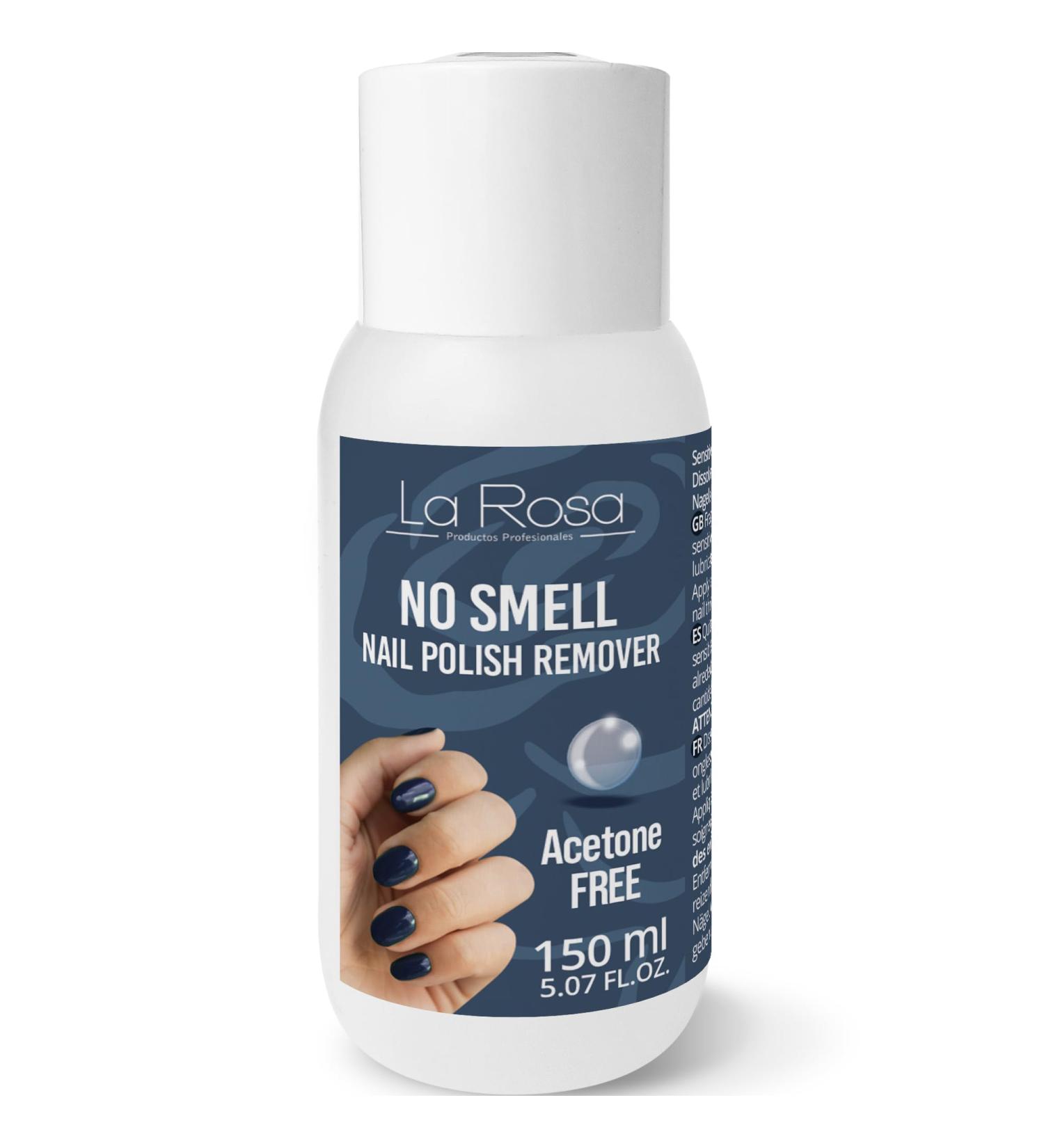  La Rosa LaRosa Acetone-Free Nail Polish Remover 150ml SENSITIVE NO SMELL for gentle and reliable nail polish removal - Buy Online on GoSupps.com