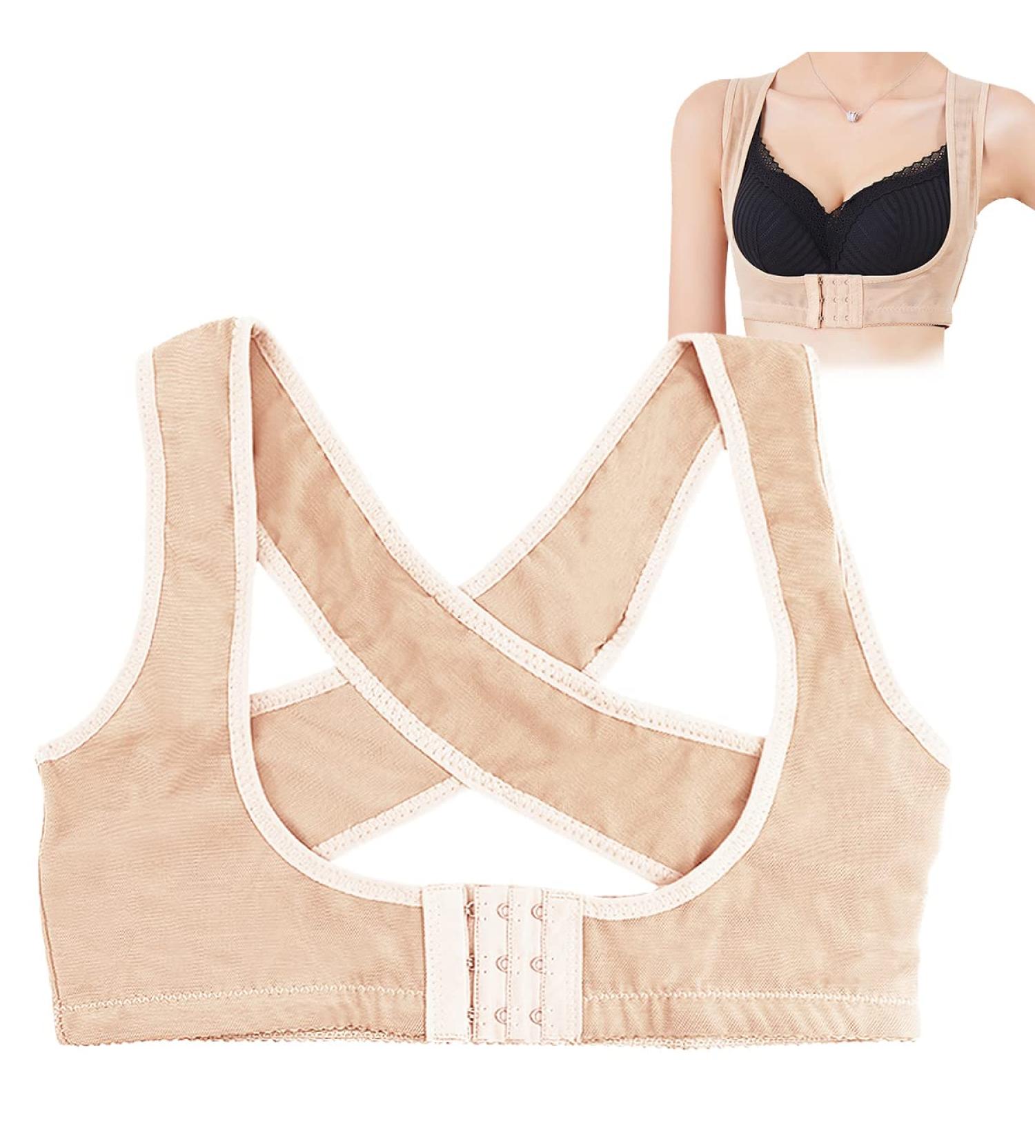 FERCAISH Hunched Corrector Belt - Adjustable Posture Support for Humpback & Upper Back - XX-Large Breast Support Back Brace - Buy Online on GoSupps.com