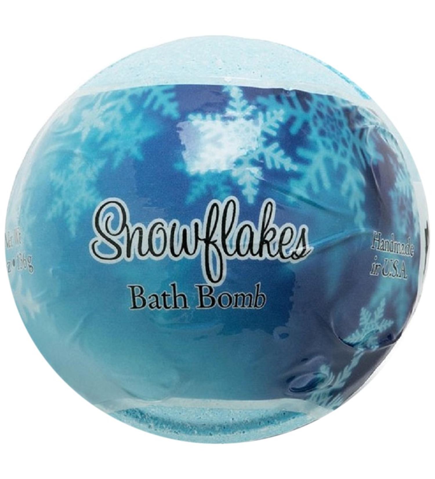 Primal Elements Snowflakes Bath Bomb  4.8 Ounce