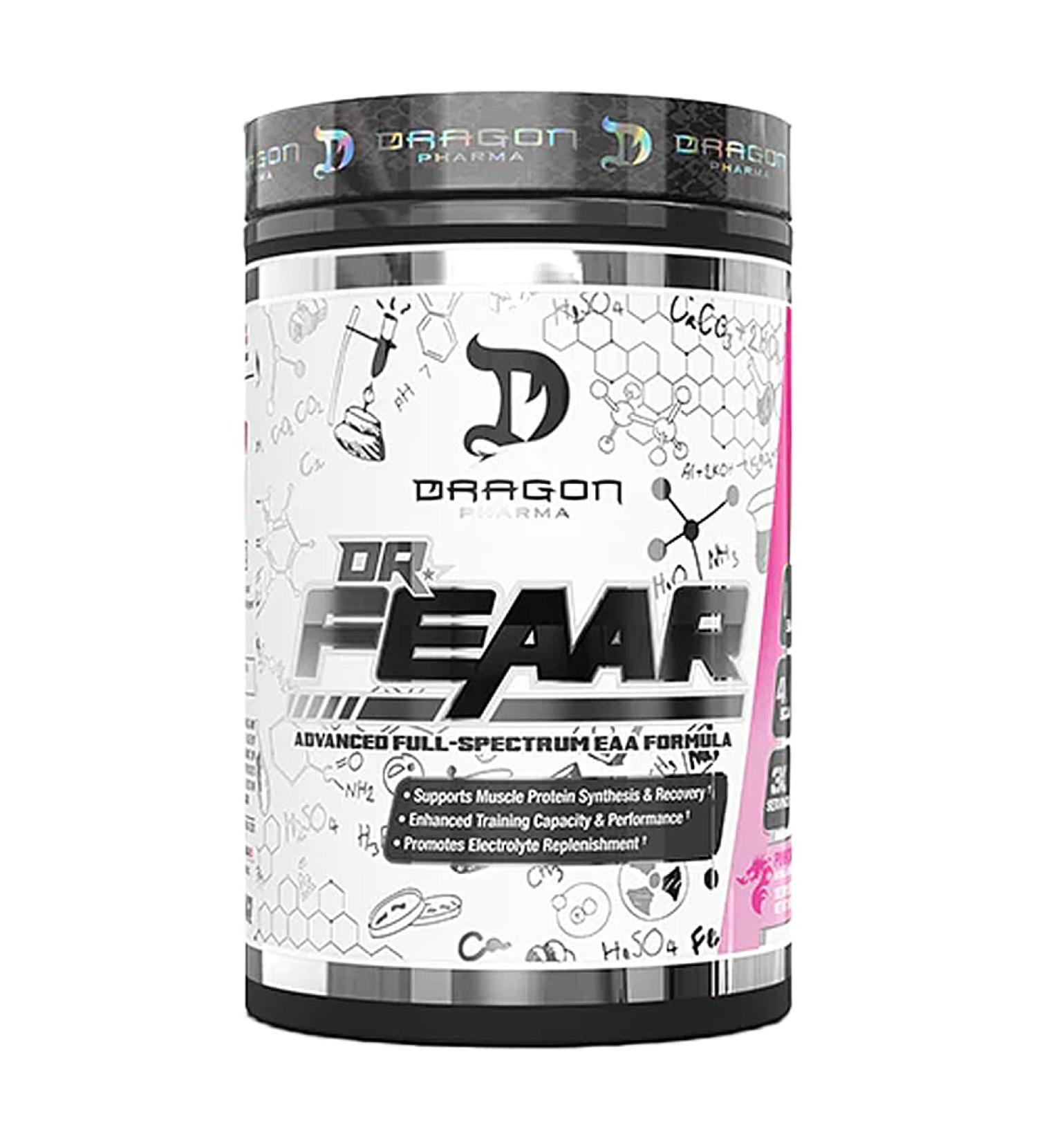 Buy Dragon Pharma Dr. FEAAR Advanced EAA Matrix - Supports Muscle Recovery & Growth (30 Servings Pink Dragon - Buy Online on GoSupps.com