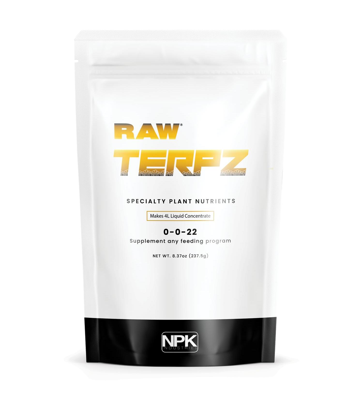 RAW Terpz 8oz - Maximize Essential Oil Production | Premium Quality - Buy Online on GoSupps.com