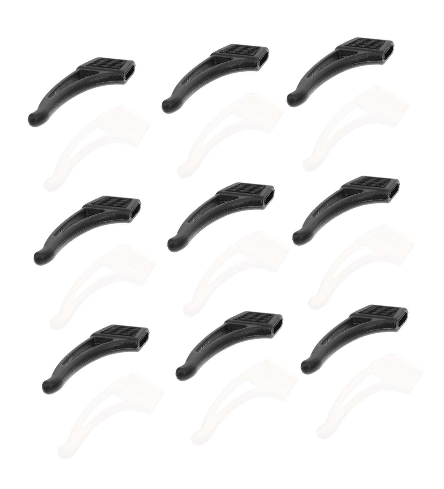GLEAVI Ear Hooks for Glasses | 20 Pairs Anti-Cover Silica Gel Cushion | Comfortable Eyewear Accessories - Buy Online on GoSupps.com