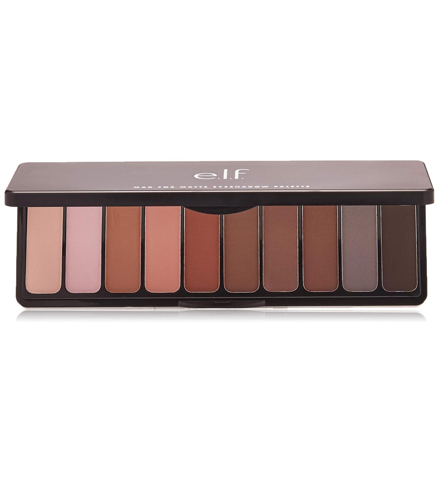 E.L.F. Mad for Matte Eyeshadow Palette - Nude Mood 0.49 oz | Perfect Matte Shades - Buy Online on GoSupps.com