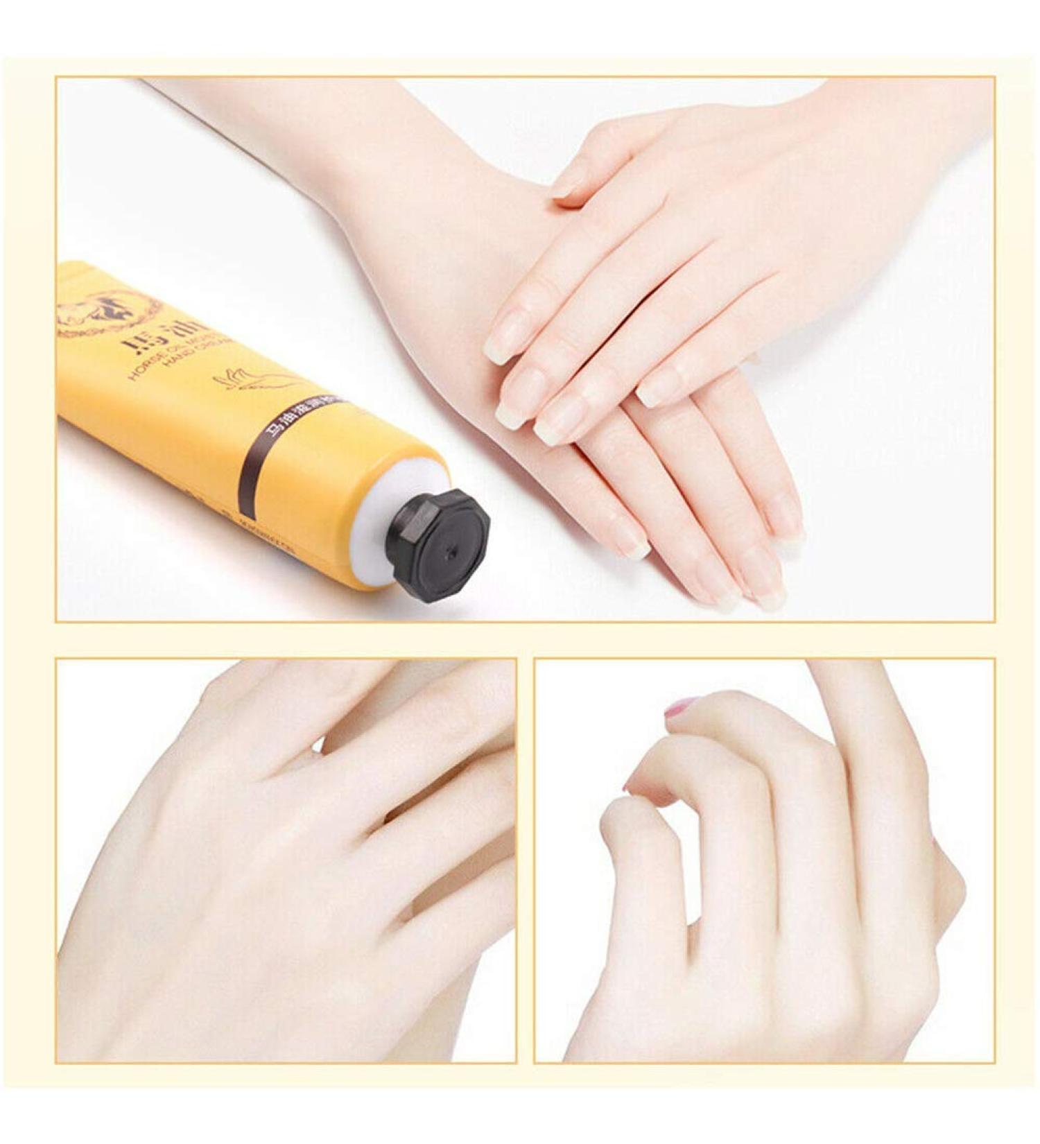 Merkts Horse oil hand cream anti-aging moisturizing whitening lotion horse oil dry foot cream 30ml winter anti-drying moisturizing nourishment - Buy Online on GoSupps.com