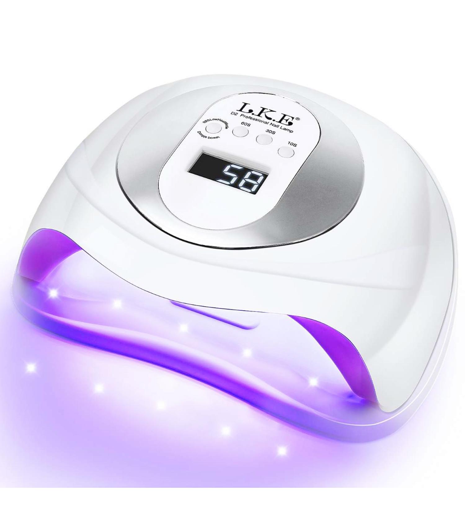 Buy Wisdompark 108W UV Nail Lamp - Professional Gel Nail Dryer with 36 LEDs 4 Timer Settings & LCD Screen for Fast Flawless Results | International Shipping Available - Buy Online on GoSupps.com