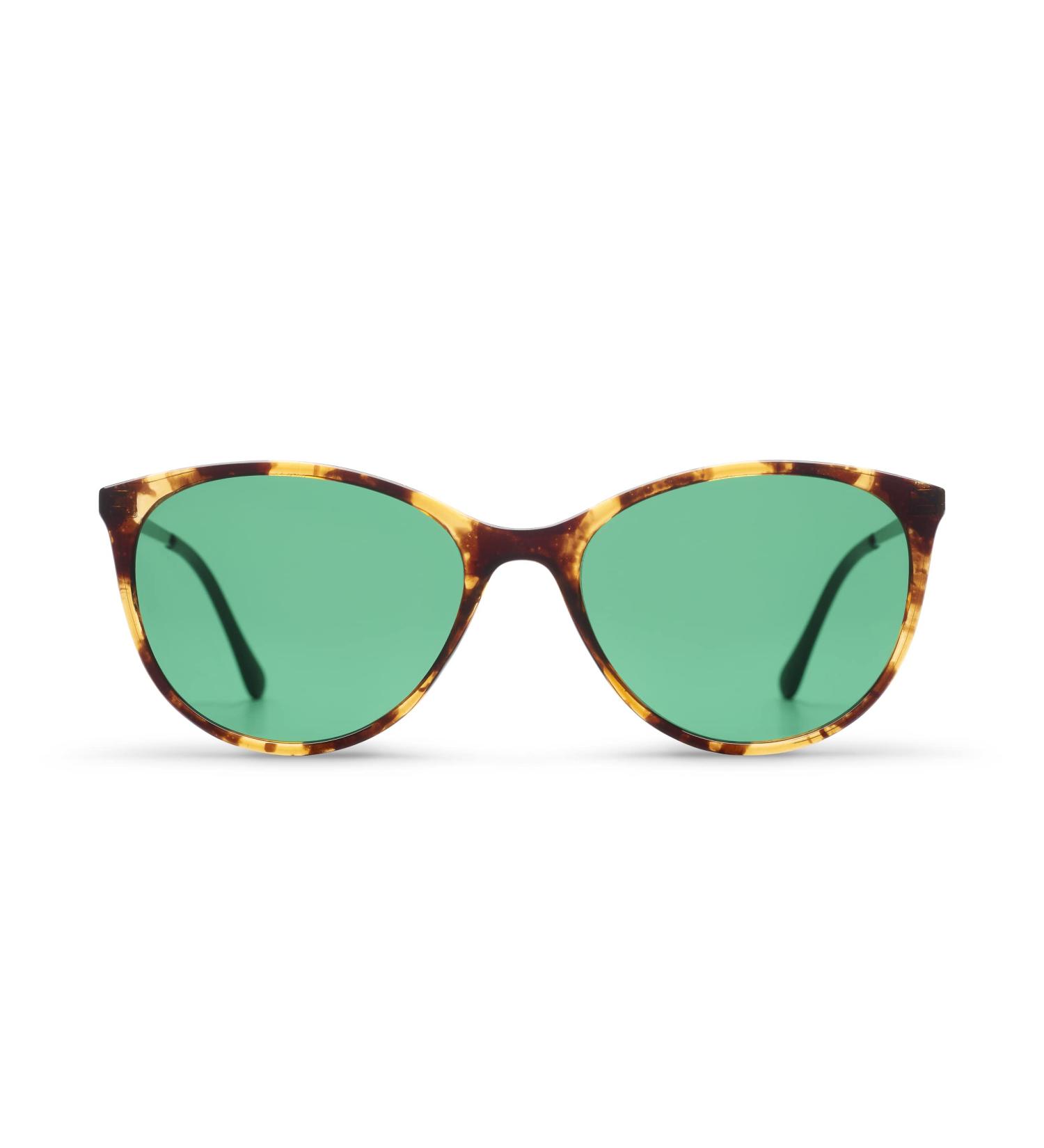 MigraLens Liberty Migraine Relief Glasses | Green Lens for Women | Tortoiseshell Light Brown - Buy Online on GoSupps.com