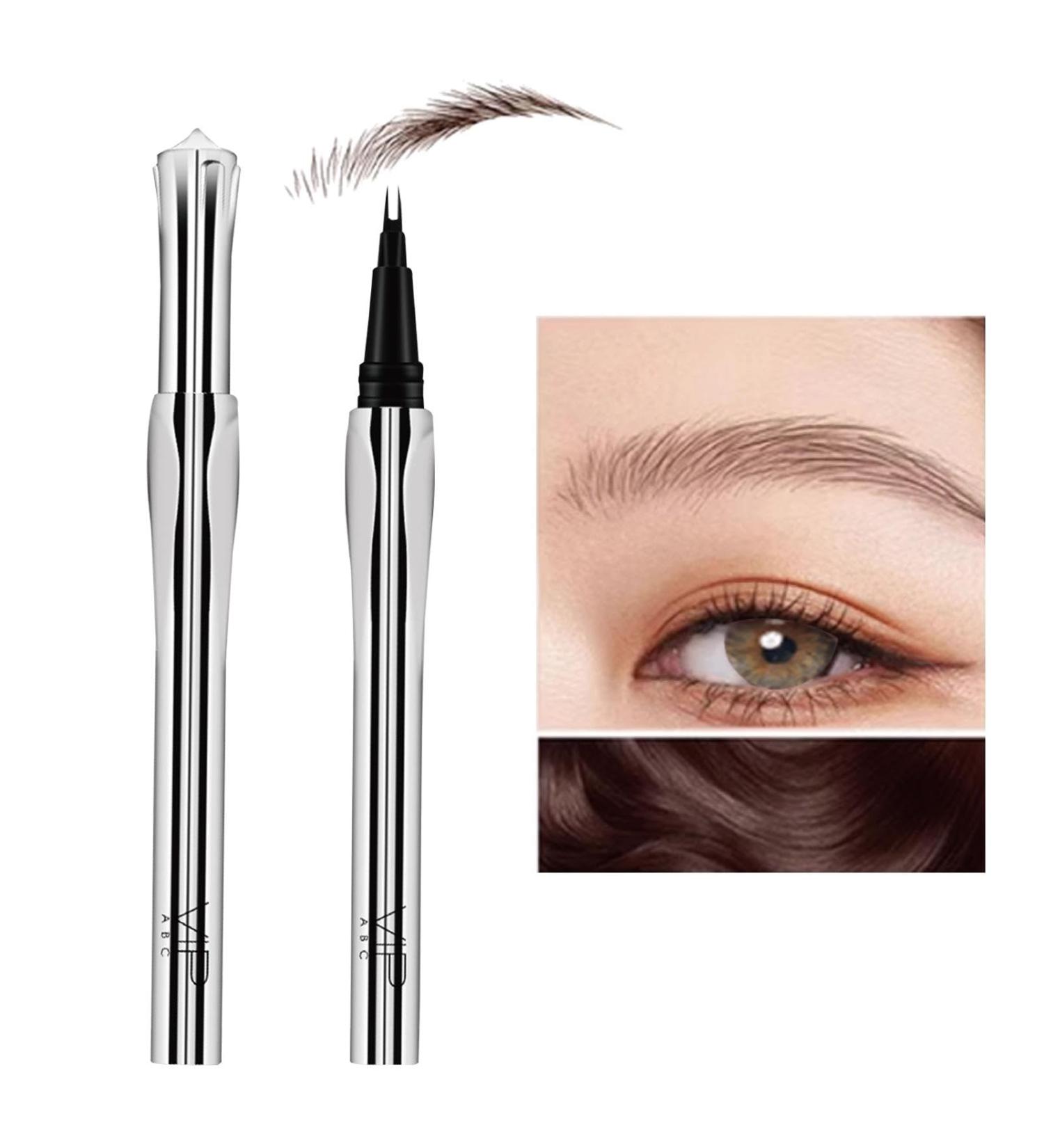 Eye Brow Pencil | Brow Liner Defining Pencil | 2 Tip Waterproof Brow Pencil Long-Lasting Brow Pen Eyebrow Liner Smudge Proof Eye Brow Pencils 02# - Buy Online on GoSupps.com