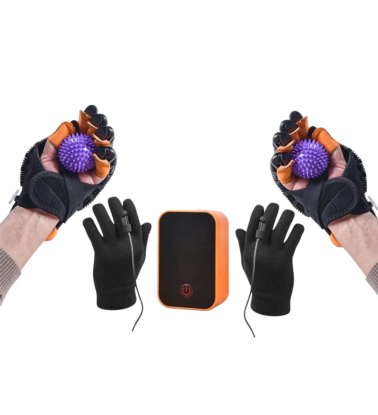 1 Pair Rehabilitation Robotic Gloves Finger Training Stroke Hand Splint Finger Orthosis Functional Hand Splint Long-Term Relief for Hempiplegia Patient(Size:Size M) - Buy Online on GoSupps.com