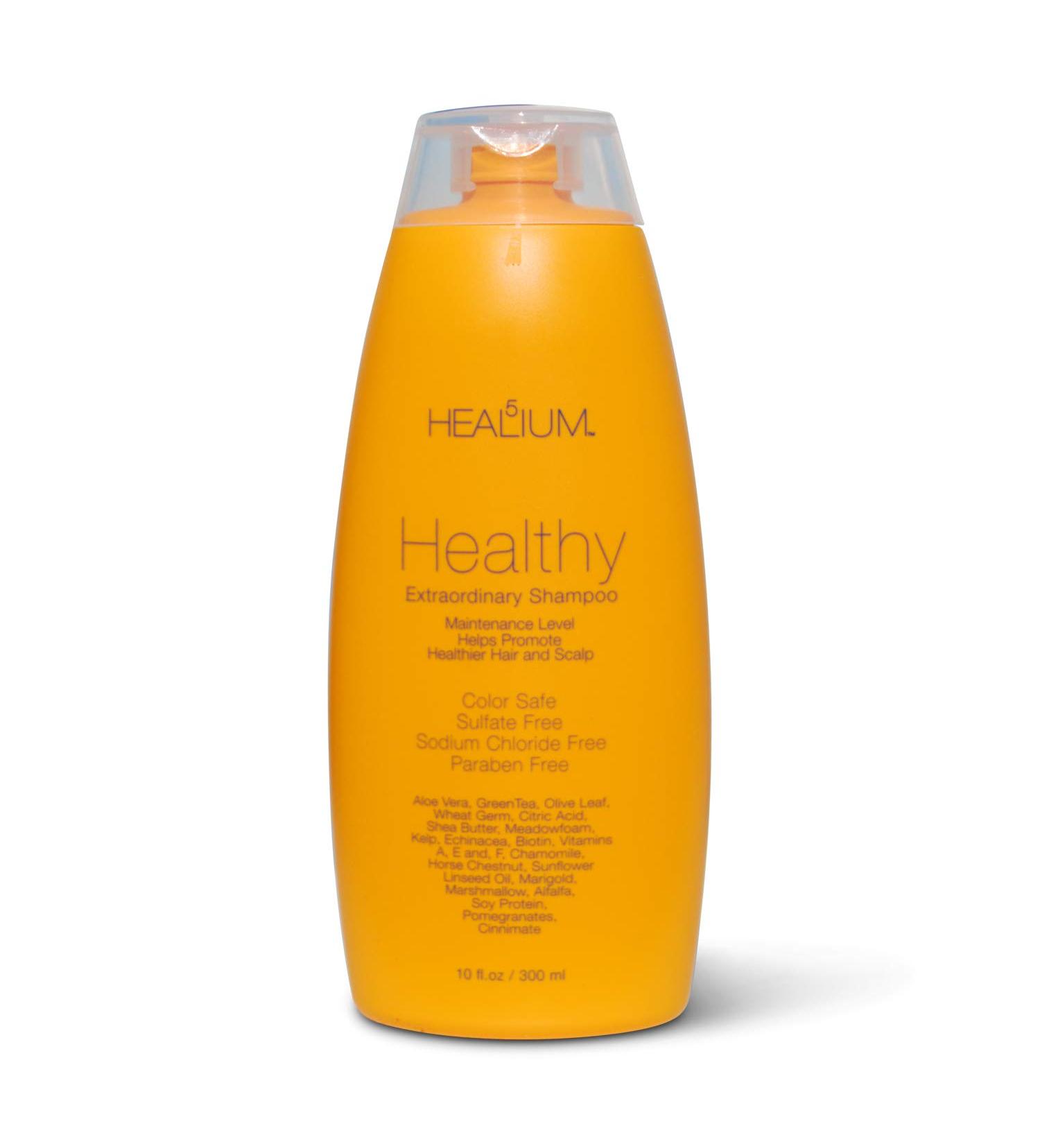 Healthy Shampoo 10 oz - Moisturizing & Oil Absorbing | Healium Hair for All Hair Types - Men & Women - Buy Online on GoSupps.com