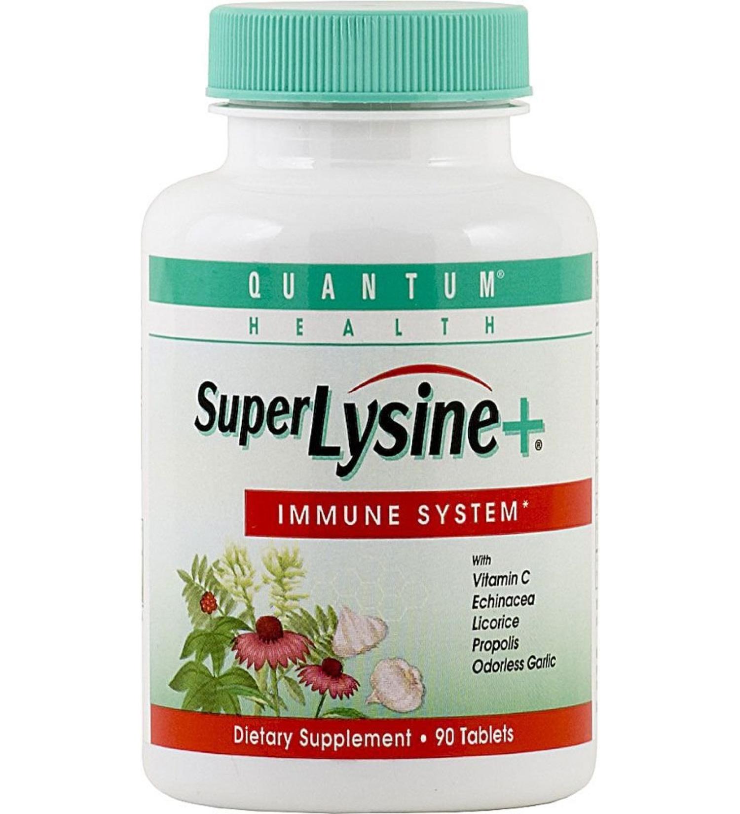 Quantum Health Super Lysine + 90 Tabs