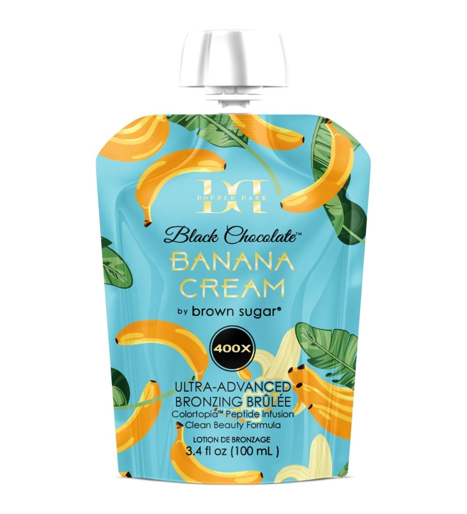 Double Dark Black Chocolate Banana Cream 3.5 oz