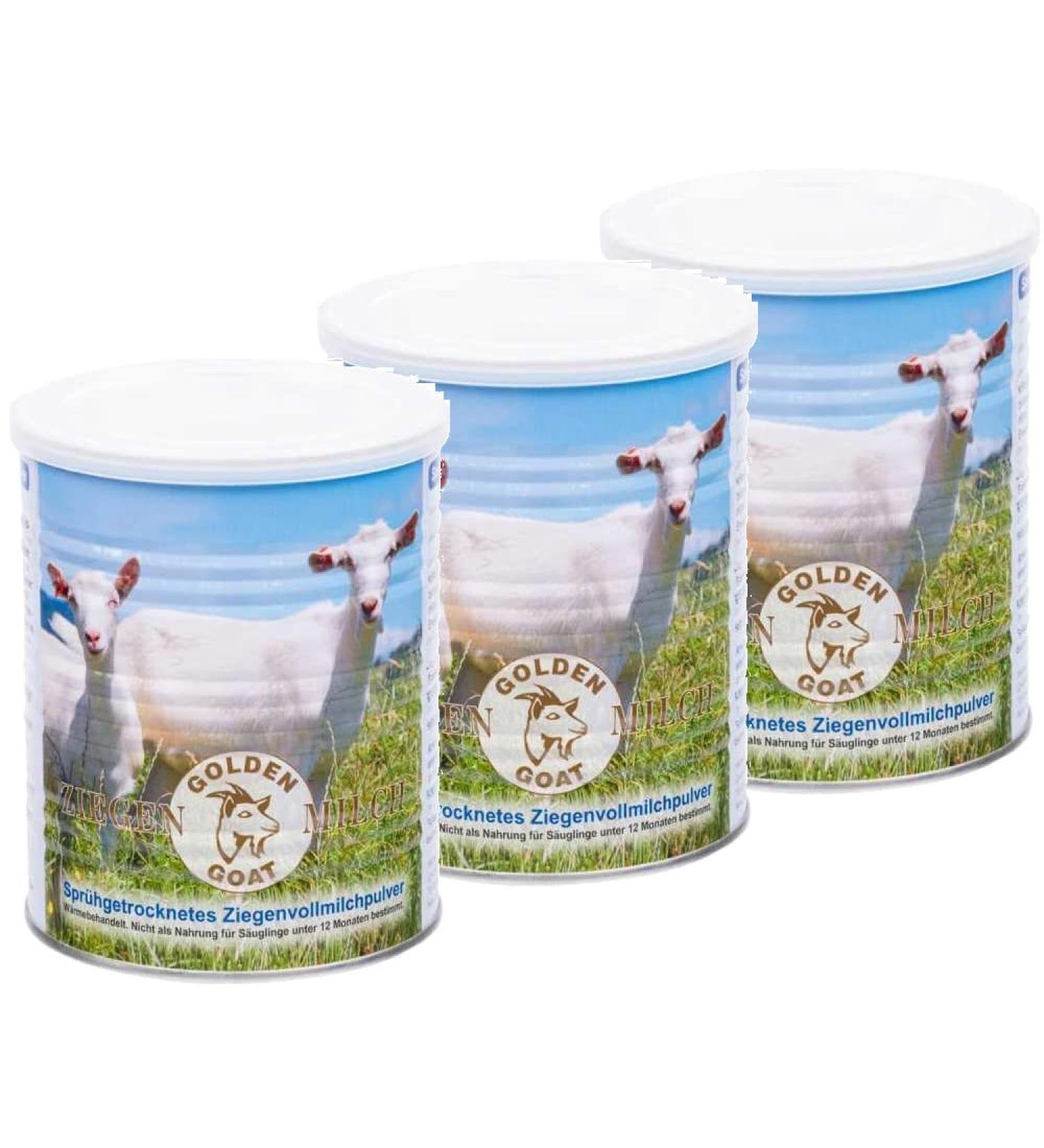 Bambinchen Golden Goat Whole Goat Milk Powder - Pack of 3 (3 x 400g) | Premium Quality Goat Milk for Infants & Toddlers - International Shipping Available - Buy Online on GoSupps.com