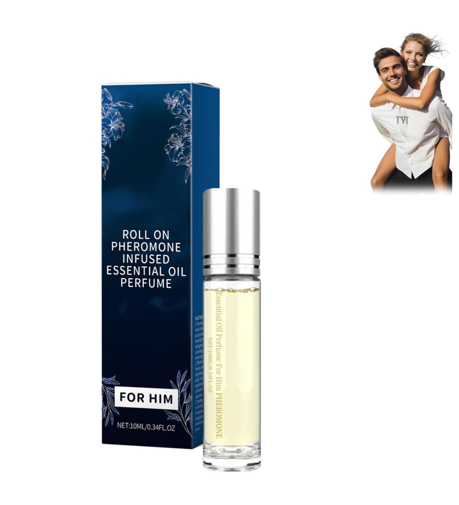 Women Enhanced Pheromone Perfume Pheromones Perfumes for Women Long Lasting Roll on Pheromone Perfume to Attract Men (Men) - Buy Online on GoSupps.com