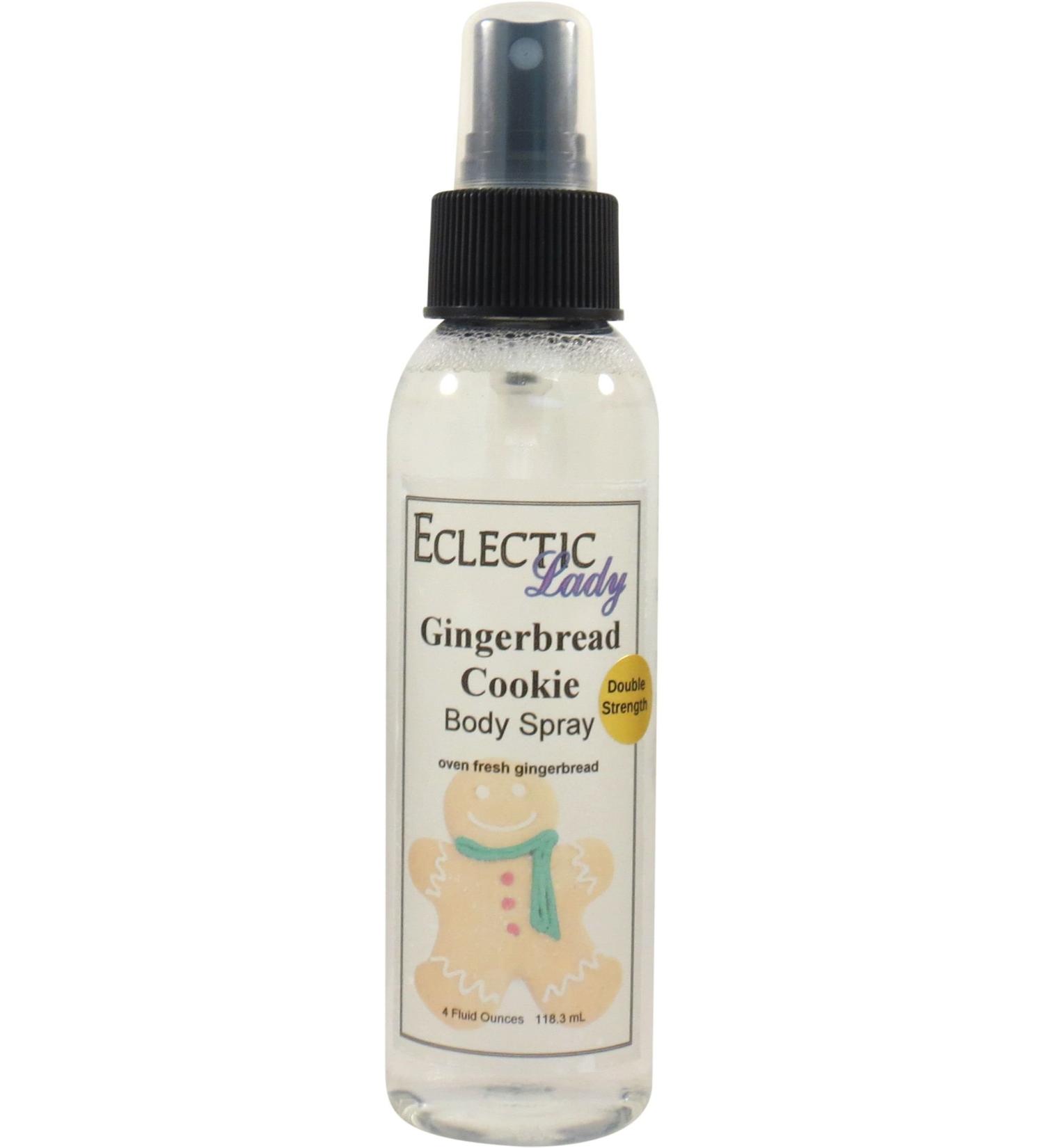Gingerbread Cookie Body Spray (Double Strength) 4 ounces Body Mist for Women with Clean Light & Gentle Fragrance Long Lasting Perfume with Comforting Scent for Men & Women Cologne with Soft 4 Fluid Ounces (Double Strength) - Buy Online on GoSupps.com