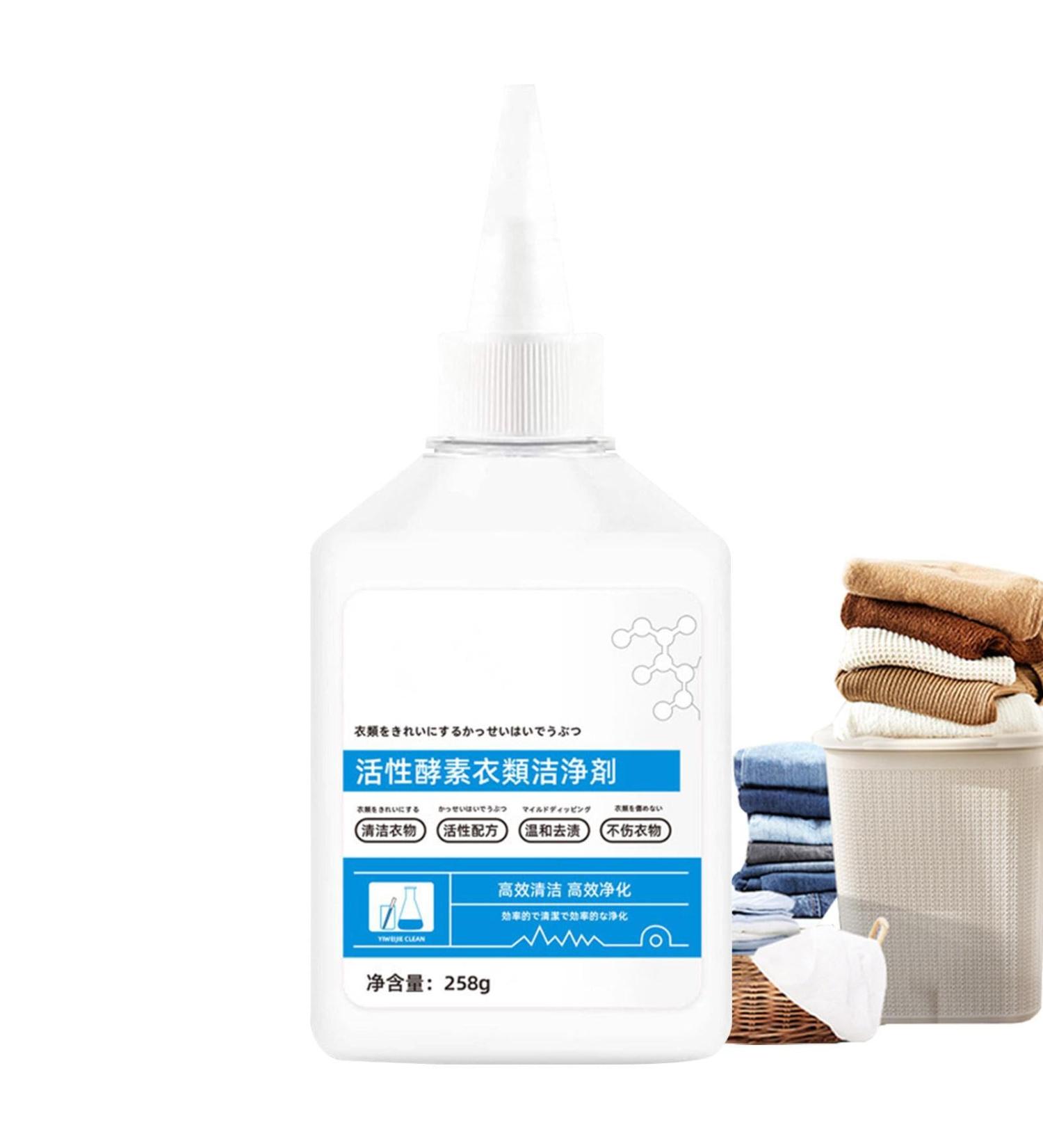 Active Clothes Cleaner | 258g Oil Stains Cleaning Agent Clothes Brightening Cleaner - White Shirt Cleaner Laundry Supplies for Coats Pants T-Shirts and Blouse Haoying - Buy Online on GoSupps.com