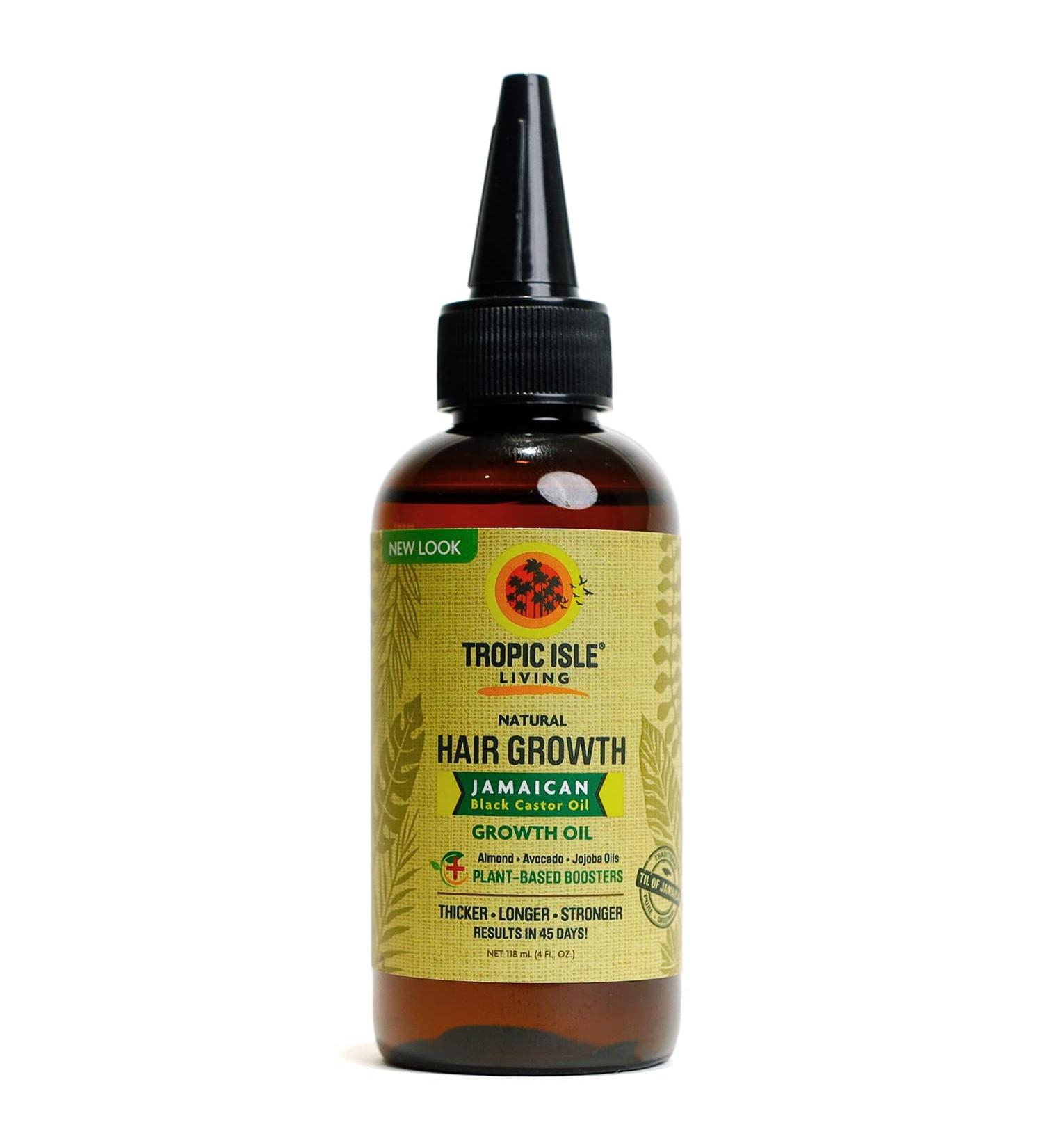 Jamaican Black Castor Oil Hair Growth Oil - 4oz | Organic, Cold-Pressed & Pure - Buy Online on GoSupps.com