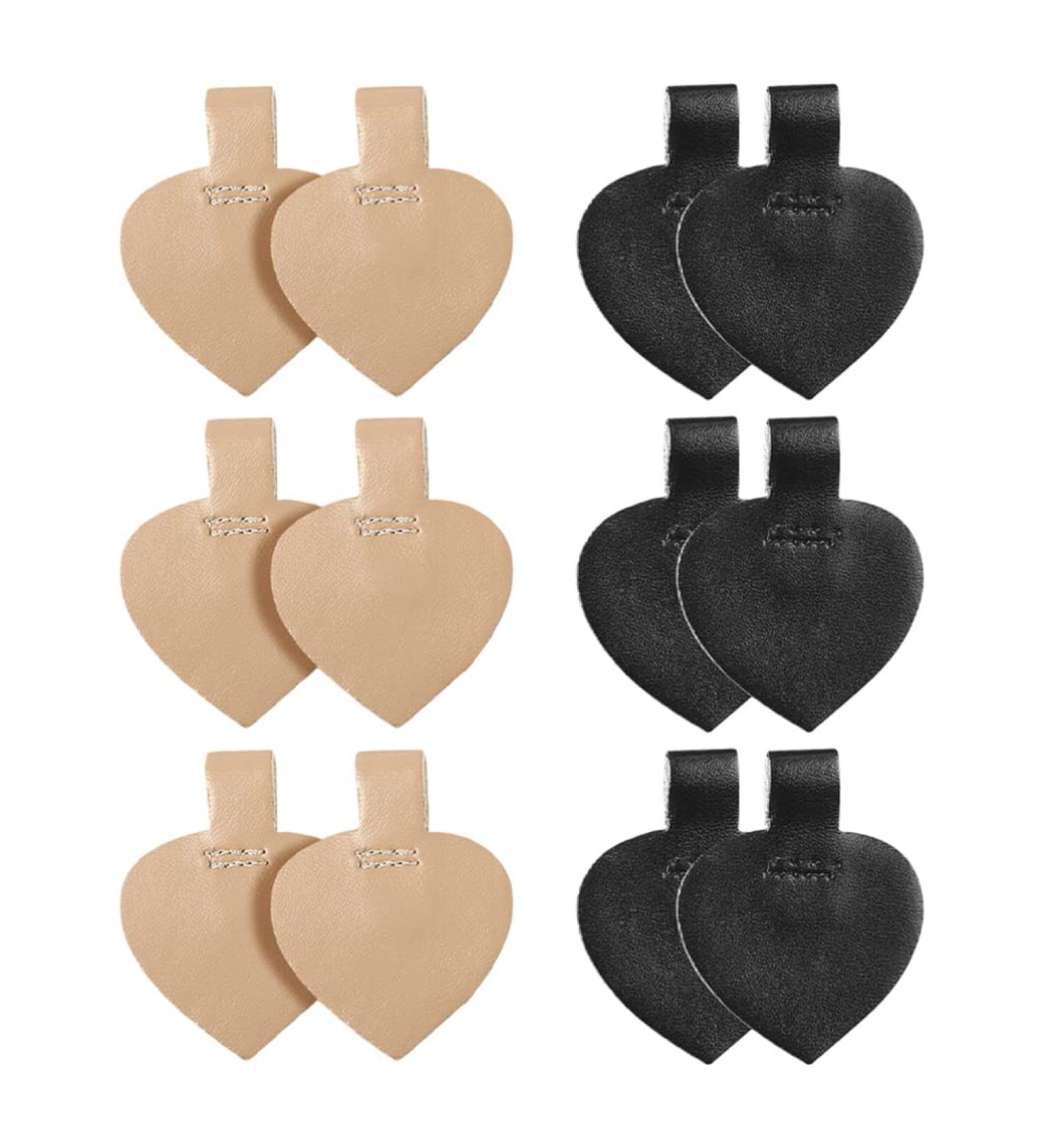 Lurrose Plantar Fasciitis Inserts - 6 Pairs Heart High Heel Pads | Shoe Insert Heel Protection | Adhesive Liner Pads for Tendonitis Relief | Durable Colorful Designs - Buy Online on GoSupps.com