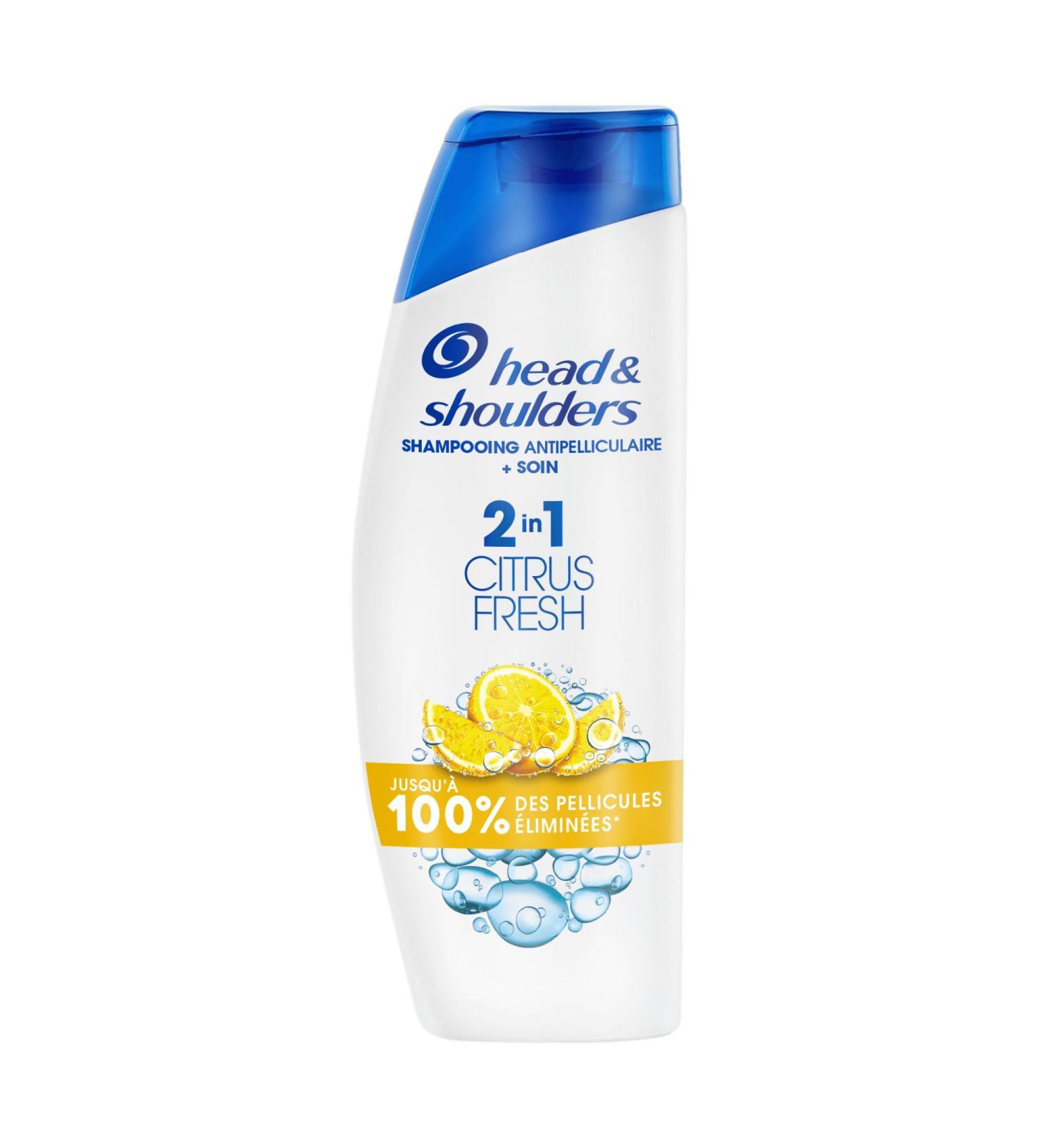 Head & Shoulders Citrus Fresh 2 in 1 Anti-Dandruff Shampoo Oily Hair 300ml. Up to 100% Dandruff Removal Clinically Proven. Daily Use. Refreshing Lemon Scent - Buy Online on GoSupps.com