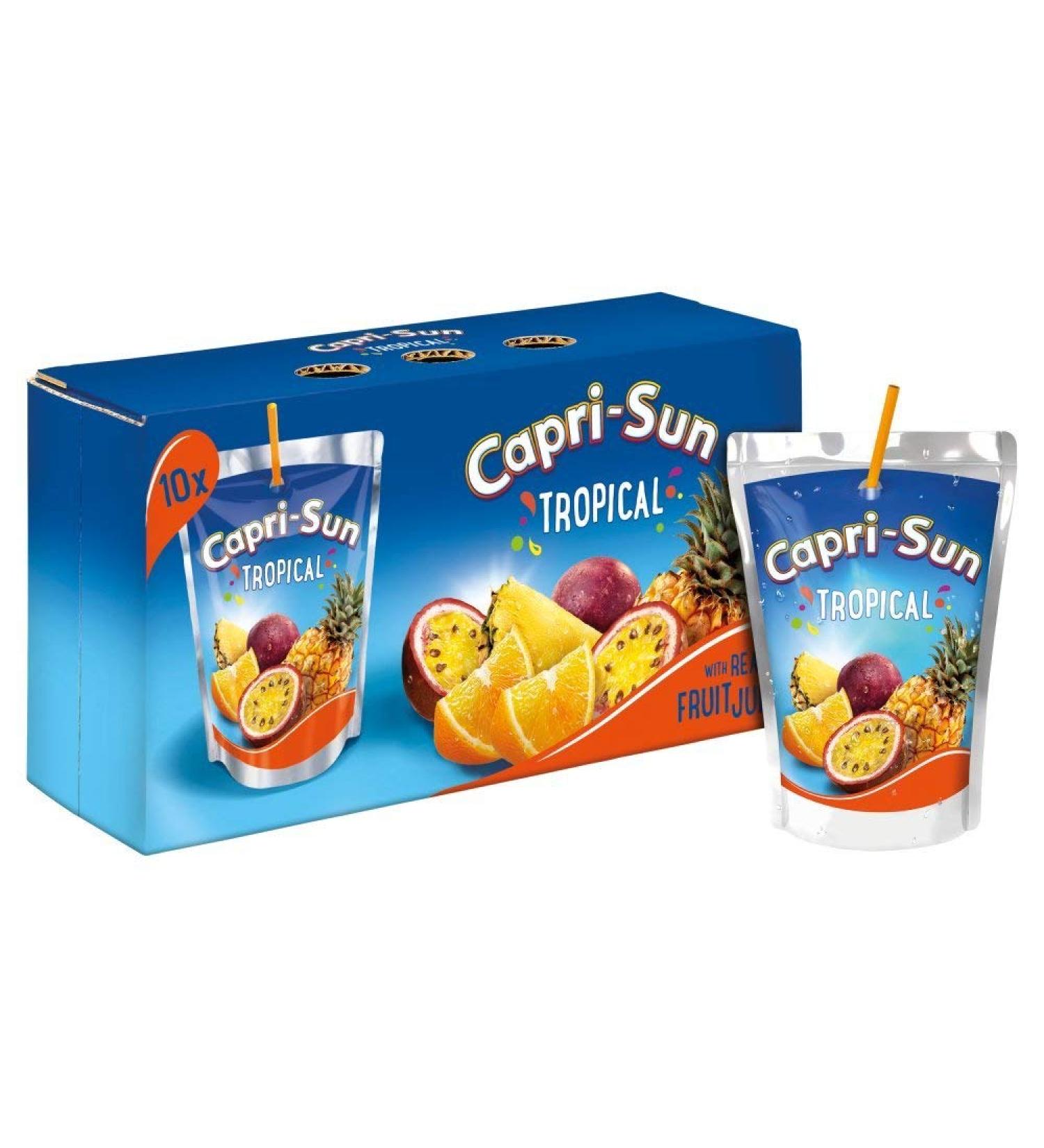 Capri Sun Tropical 10 x 200 ml - Buy Online on GoSupps.com