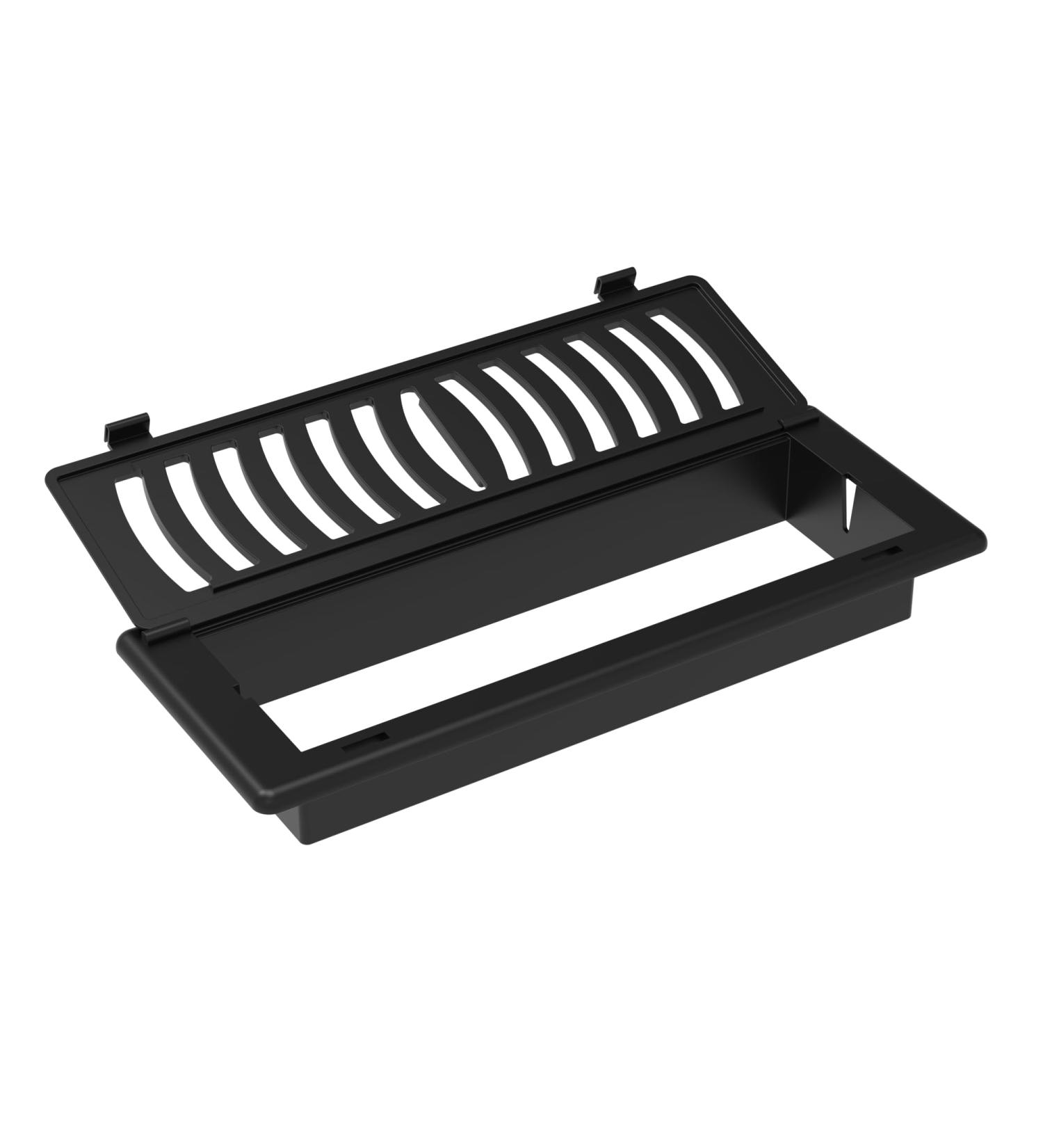 2-Pack Childproof Babyproof Vent Cover for 3"x10" Vent Openings (Black) - Buy Online on GoSupps.com