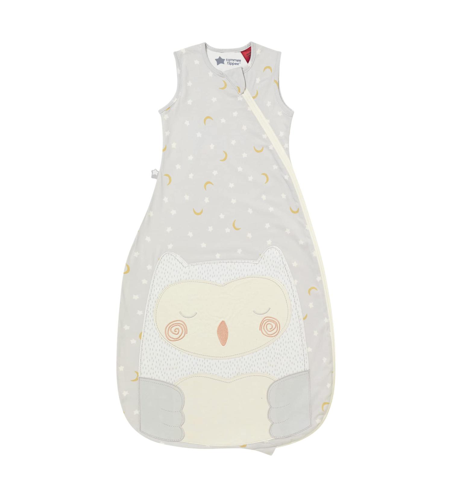 Tommee Tippee Grobag Baby Sleep Bag 6-18m 1.0 TOG Ollie the Owl Design | Hip-Healthy Soft Cotton-Rich Fabric | Gro Friend for Improved Sleeping Habits - Buy Online on GoSupps.com