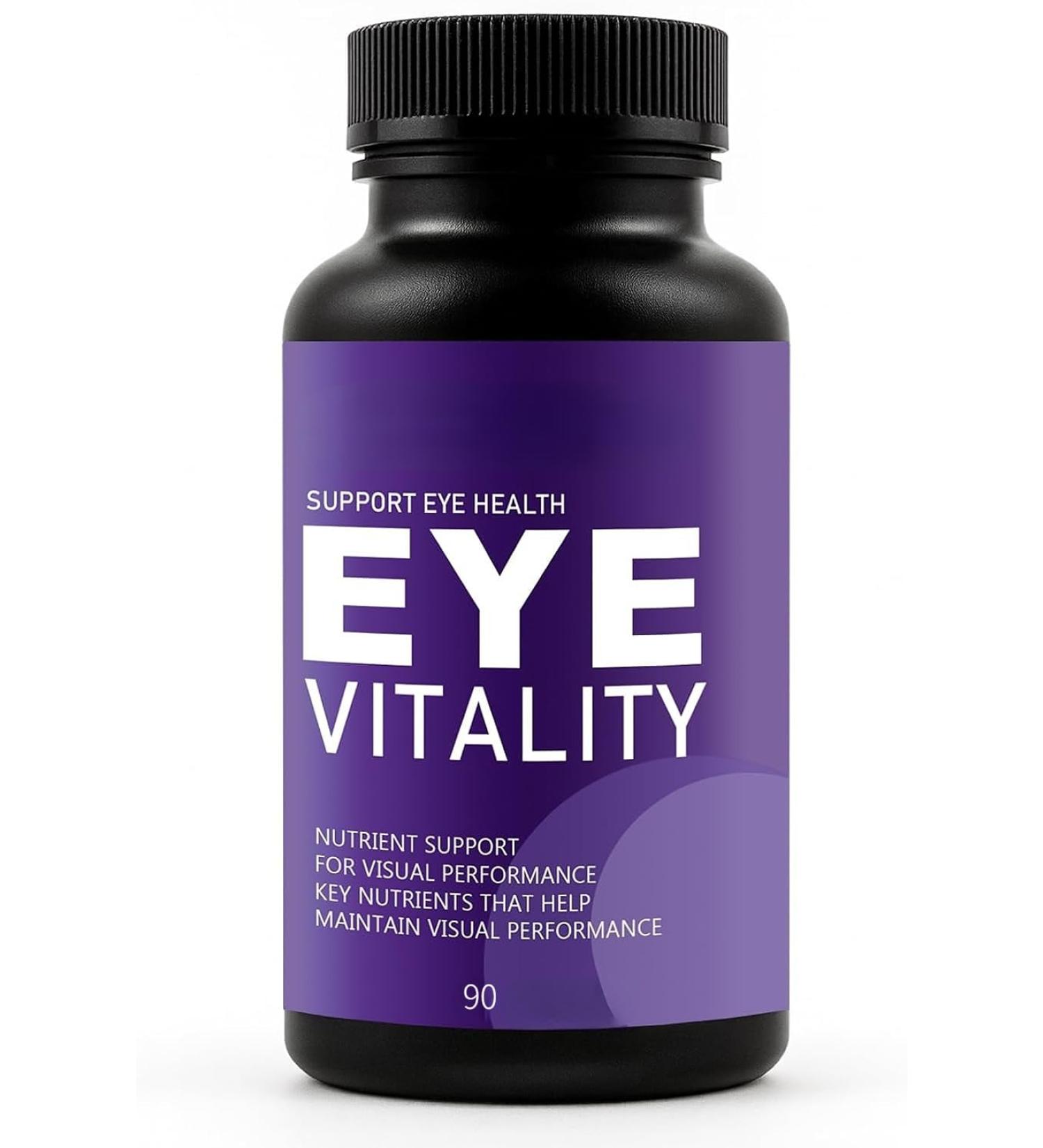 Eye Vitality Lut Ine Et Z Axanthine Soutien Quotidien Au Bien- Tre Oculaire (1pcs)