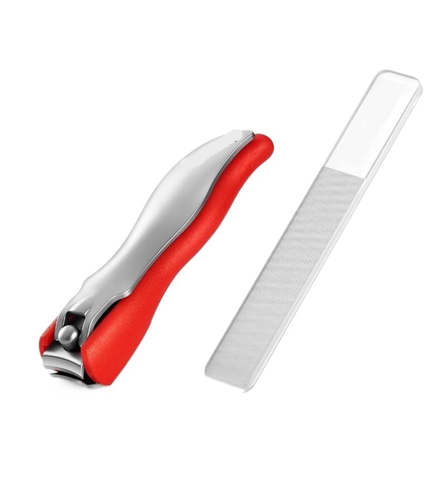 HCHGJKN Nail Clippers Nail Clippers Anti Splash Fingernail Cutter Detachable Design Manicure Tools(Red) - Buy Online on GoSupps.com