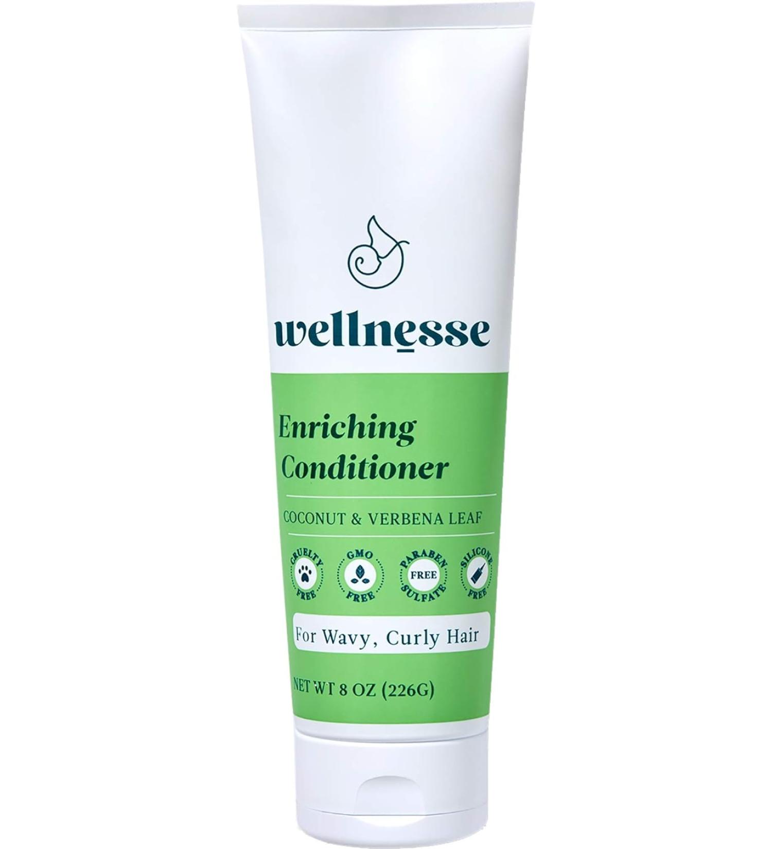 Coconut Verbena Enriching Conditioner for Wavy & Curly Hair - 8 oz - Buy Online on GoSupps.com