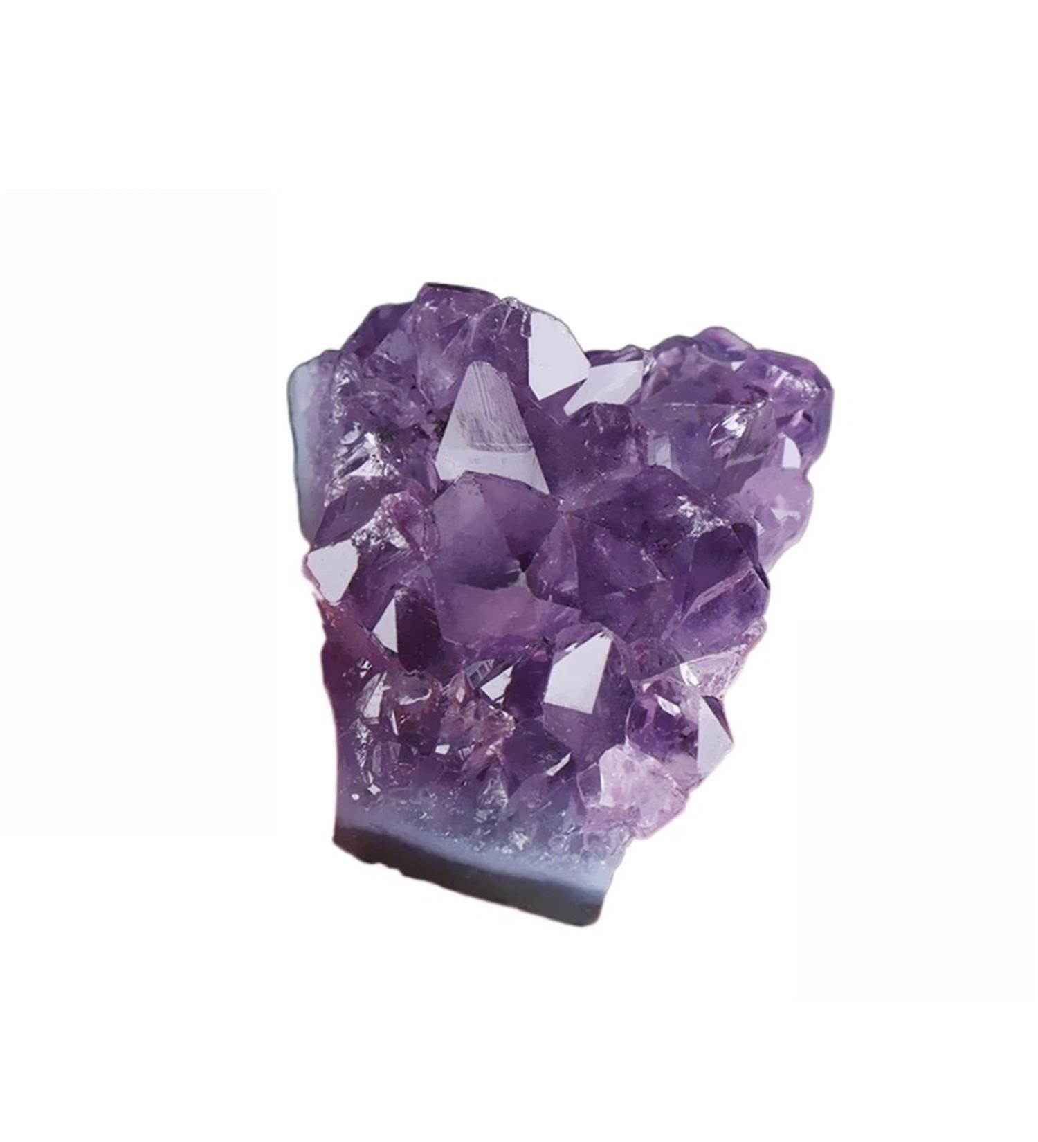 Natural Crystal Rough 1/5/10PC 1PC/10-20g Natural Purple Brazilian Amethyst Quartz Crystal Cluster Geode Stones Specimen Home Decor Crafts Ornament (Color : 1pc) - Buy Online on GoSupps.com