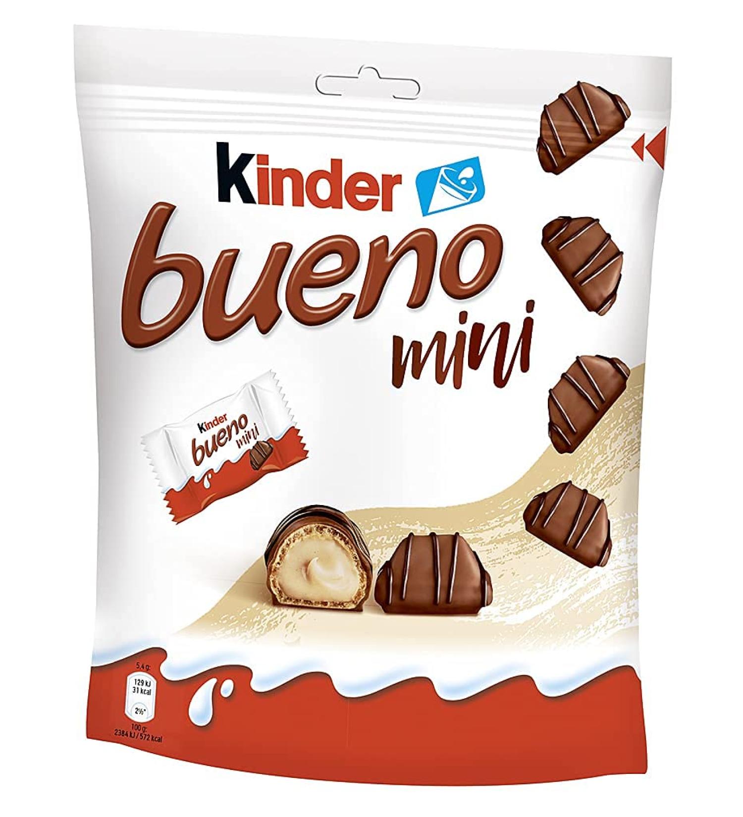 Mondelez Ferrero Kinder Bueno Mini Chocolate Bars - 108g Bag from Germany - Buy Online on GoSupps.com