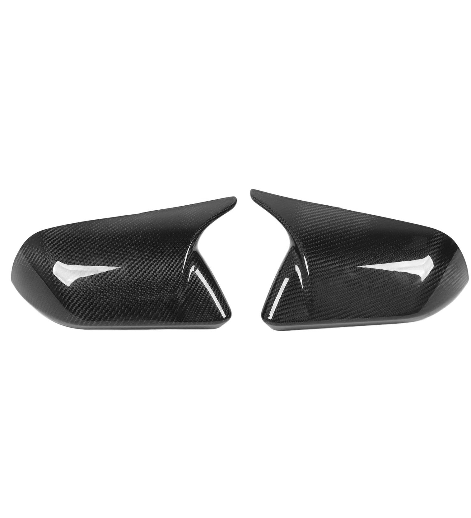 Buy Carbon Fiber Mirror Covers for Mustang S550 - Premium Rearview Mirror Caps (No Turn Signal Slot - Buy Online on GoSupps.com