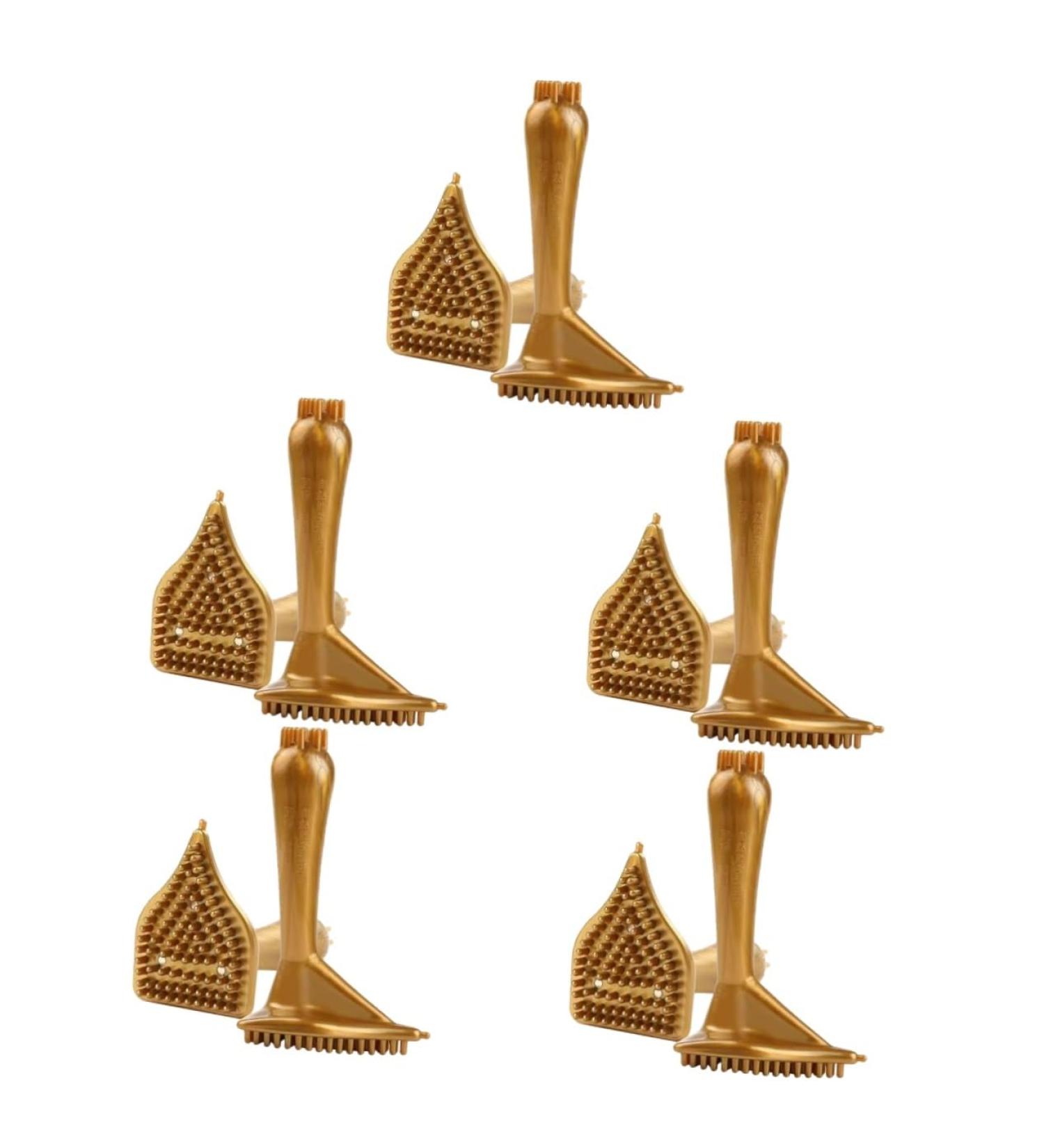 Beavorty 10 StK Heated Massage Brush Set | At-Home Neck & Body Massage Tools | Skin Care & Foot Mat | 5-Piece Leg & Hand Warmers - Buy Online on GoSupps.com