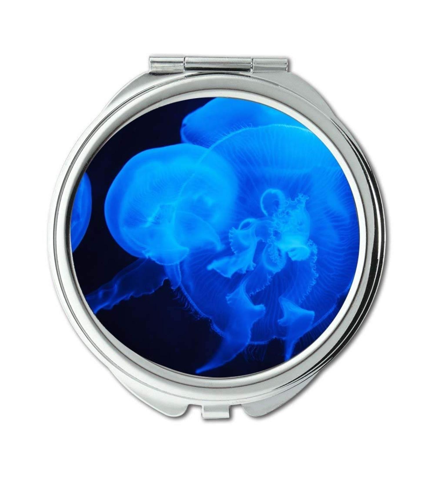 YENDOSTEEN Mirror Travel Mirror animals blue jellyfishes pocket mirror portable mirror - Buy Online on GoSupps.com