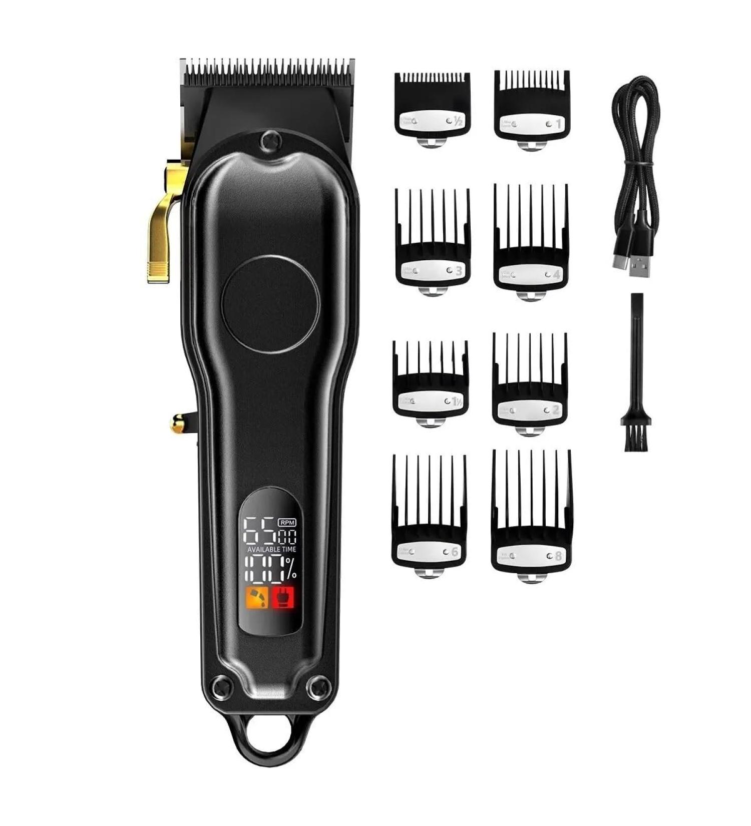 Professional Hair Clippers for Men - Durable Sharp Cutting Tool with Powder Metallurgy Blade for Salon Styling - Buy Online on GoSupps.com