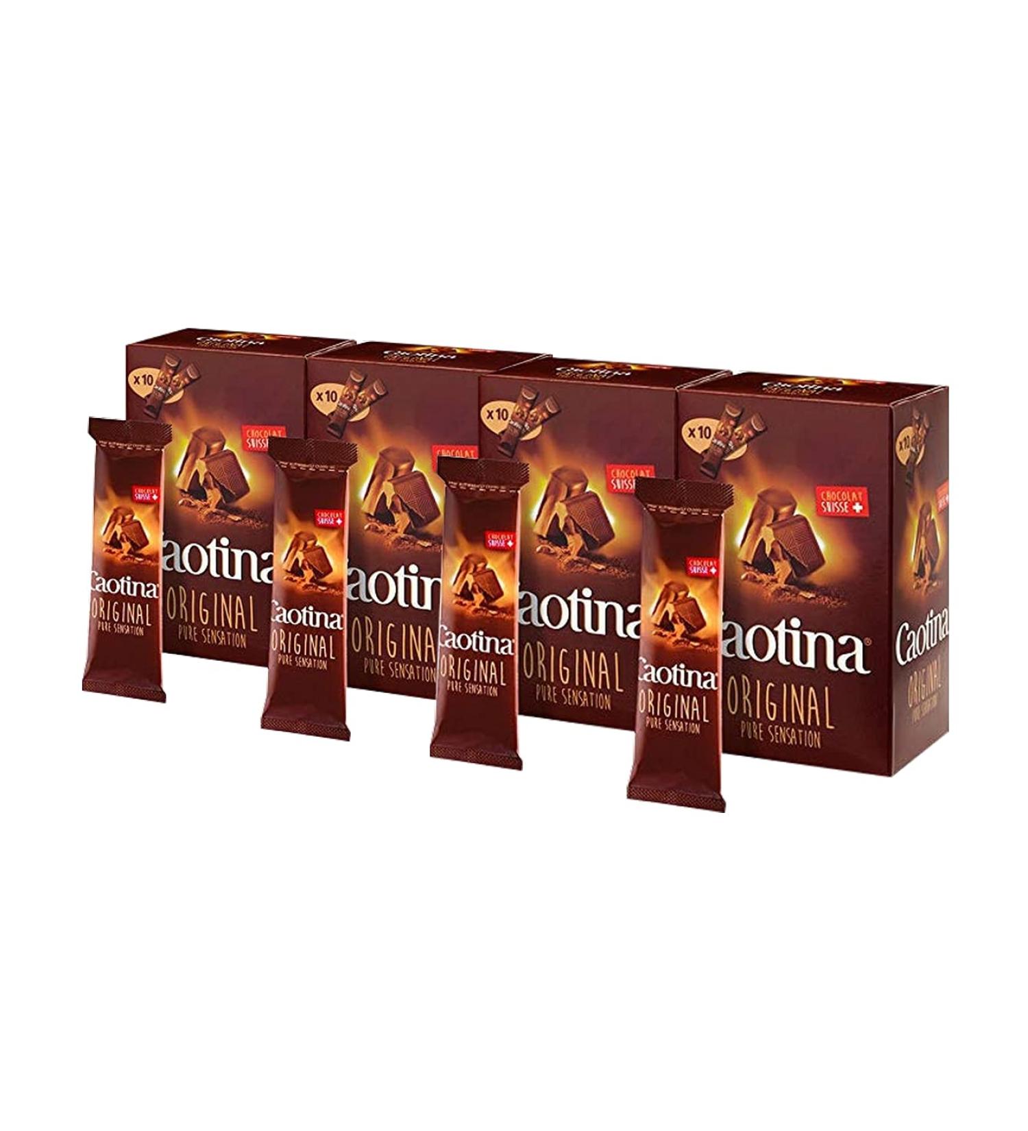 Buy Caotina Surfin Portion Bags 150g (Pack of 4) - Premium Swiss Chocolate for International Shipping - Buy Online on GoSupps.com