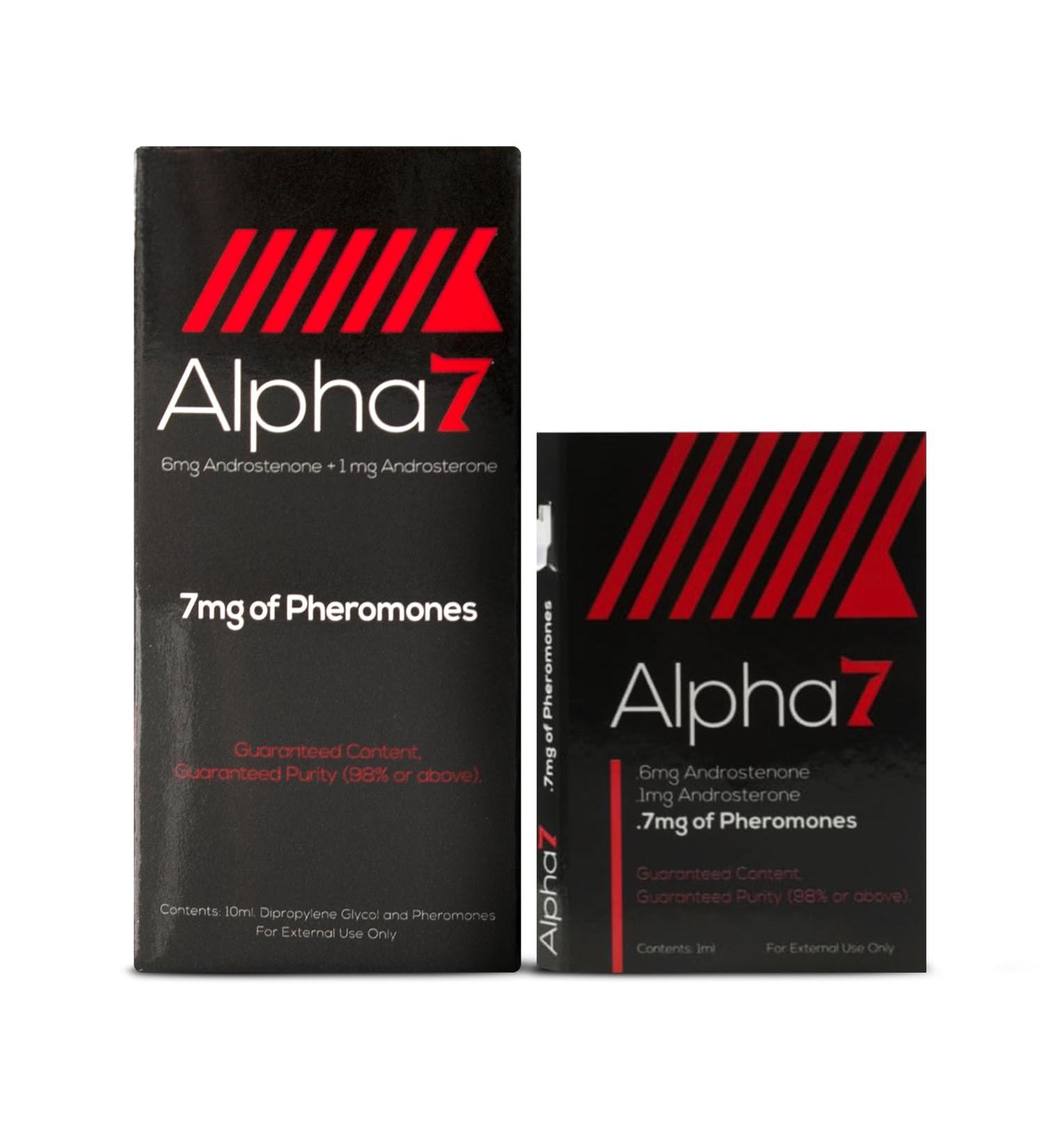 Alpha 7 Unscented Men s 7 mg of Pheromone Cologne - Pheromone Infused Oil to Boost Confidence & Attract Attention - Cologne Made with Premium Ingredients - 1x (1 ml) and 1x (10 ml) 10 Ounce (Pack of 1) - Buy Online on GoSupps.com